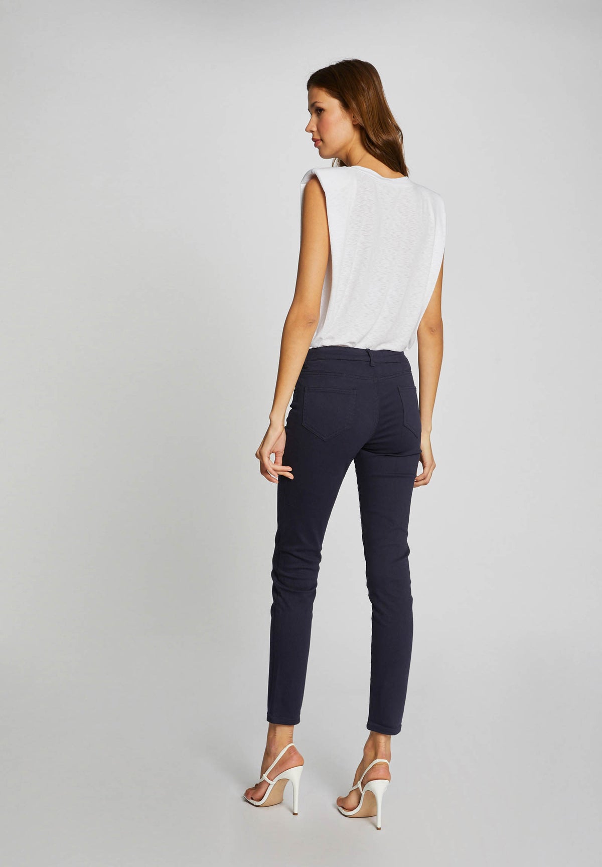 MORGAN DE TOI Women's Trousers NAVY