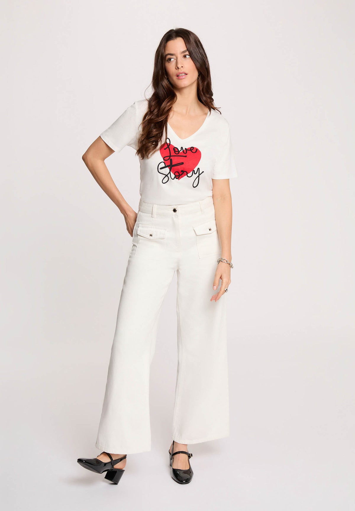 MORGAN DE TOI Women's T-shirt WHITE