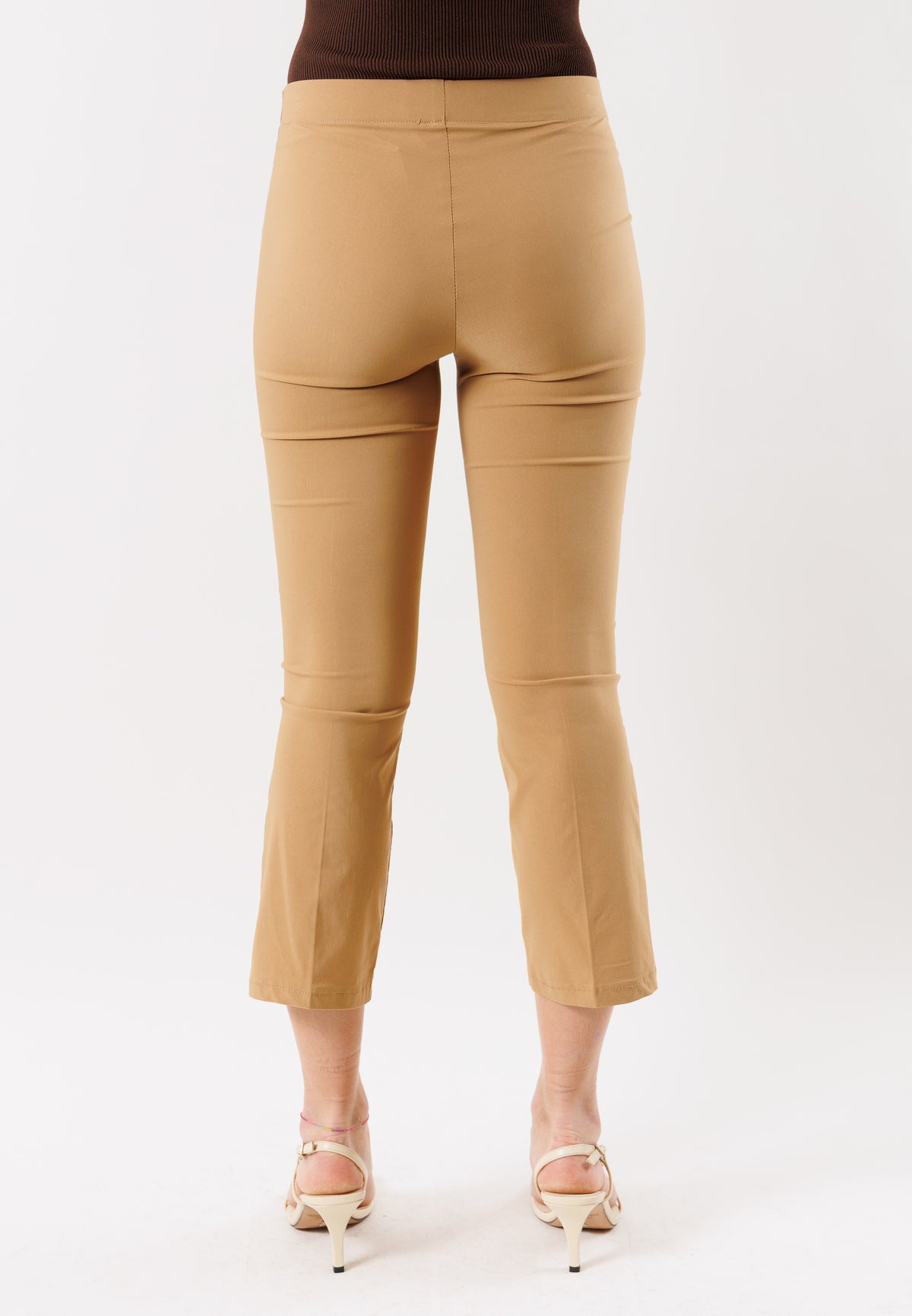 MESANGE Women's Camel Trousers
