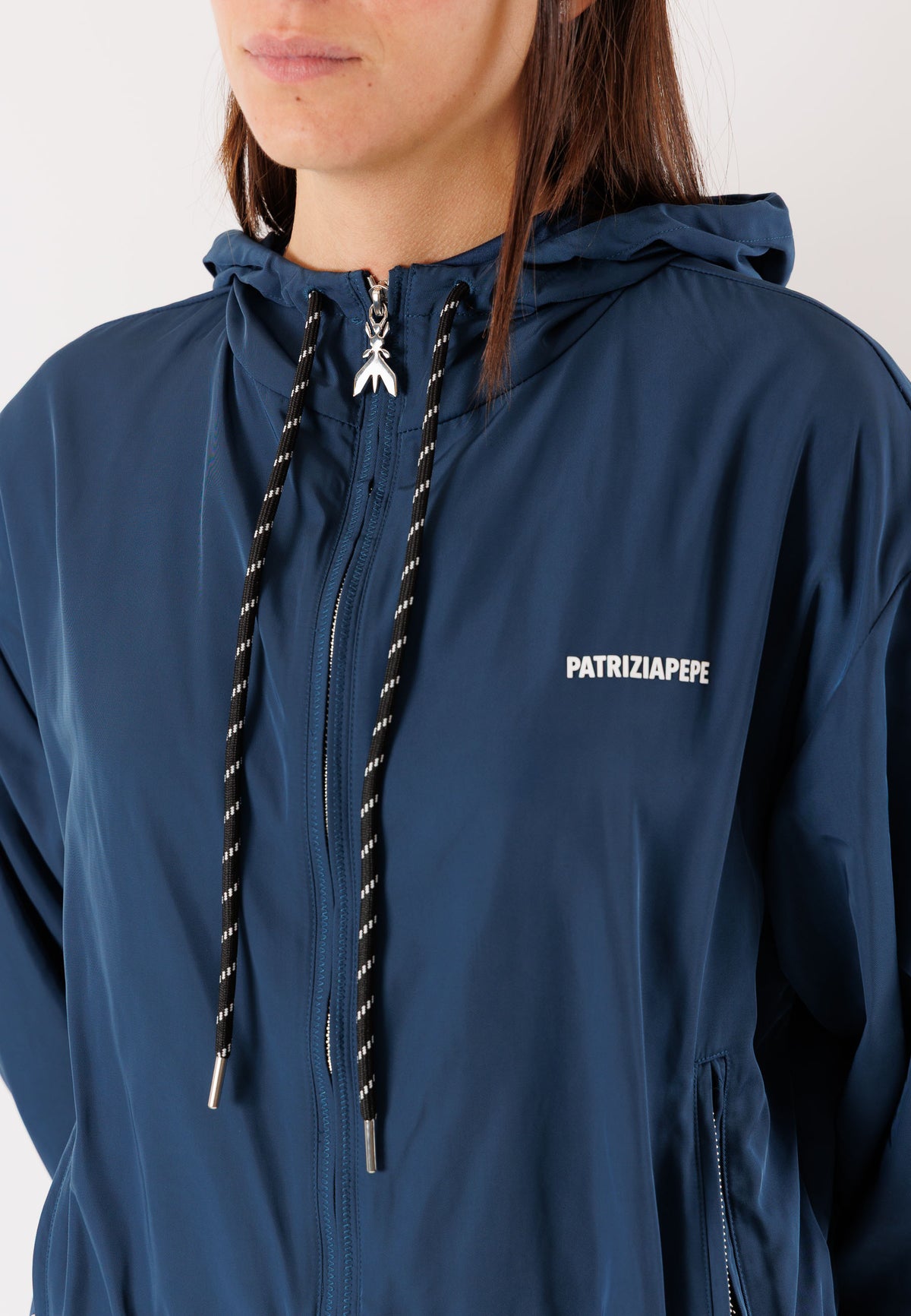 PATRIZIA PEPE Women's Lagoon Blue Jacket