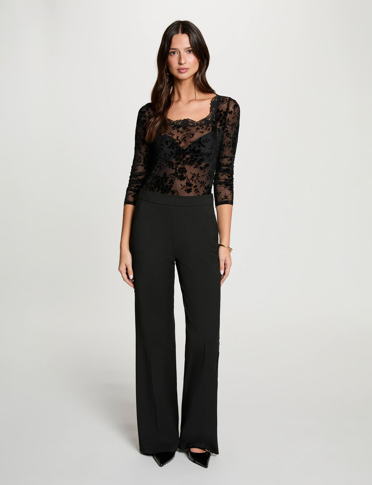Maglia pizzo Morgan De Toi TFUN