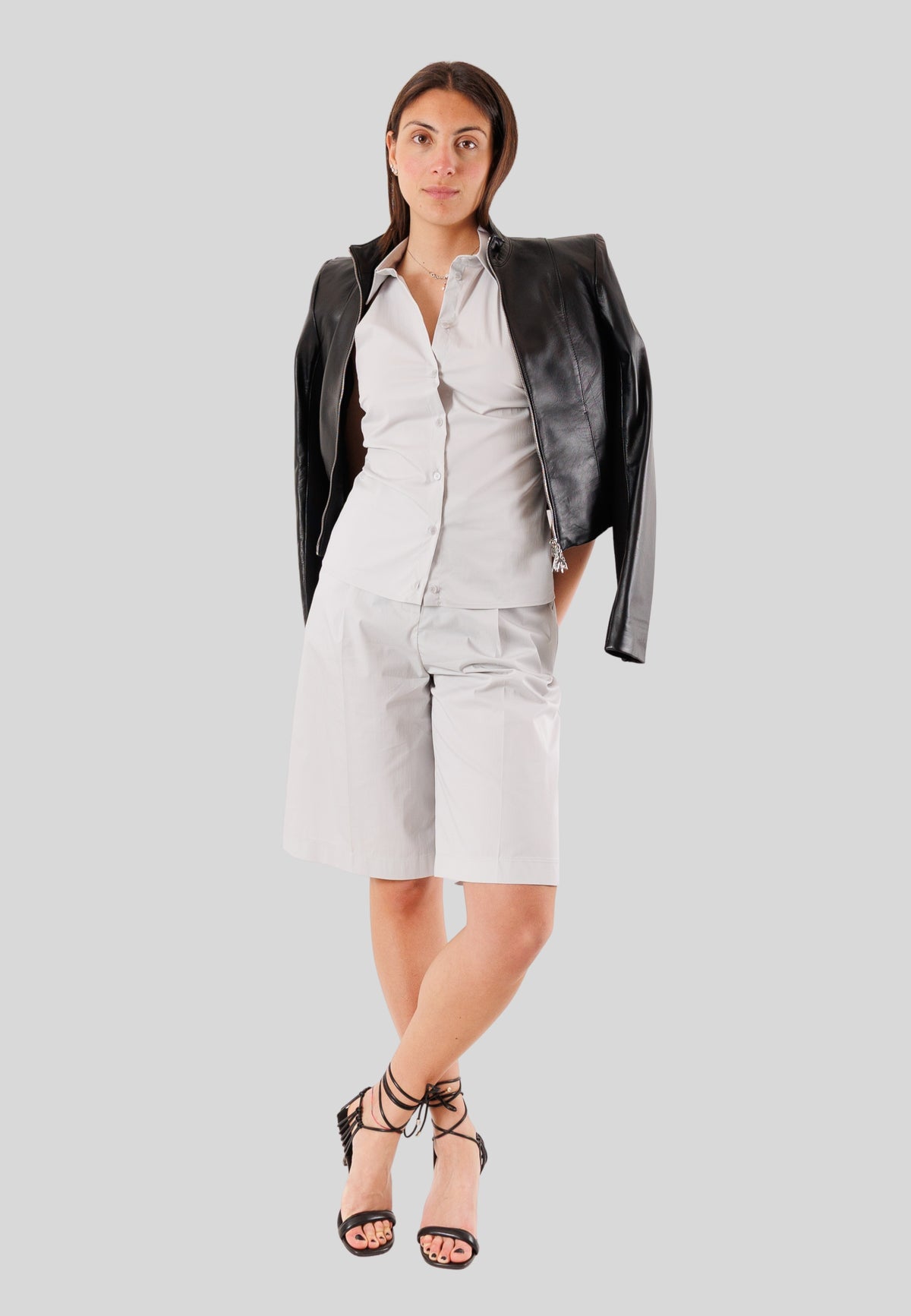 PATRIZIA PEPE Women's Shirt Fresh Gray