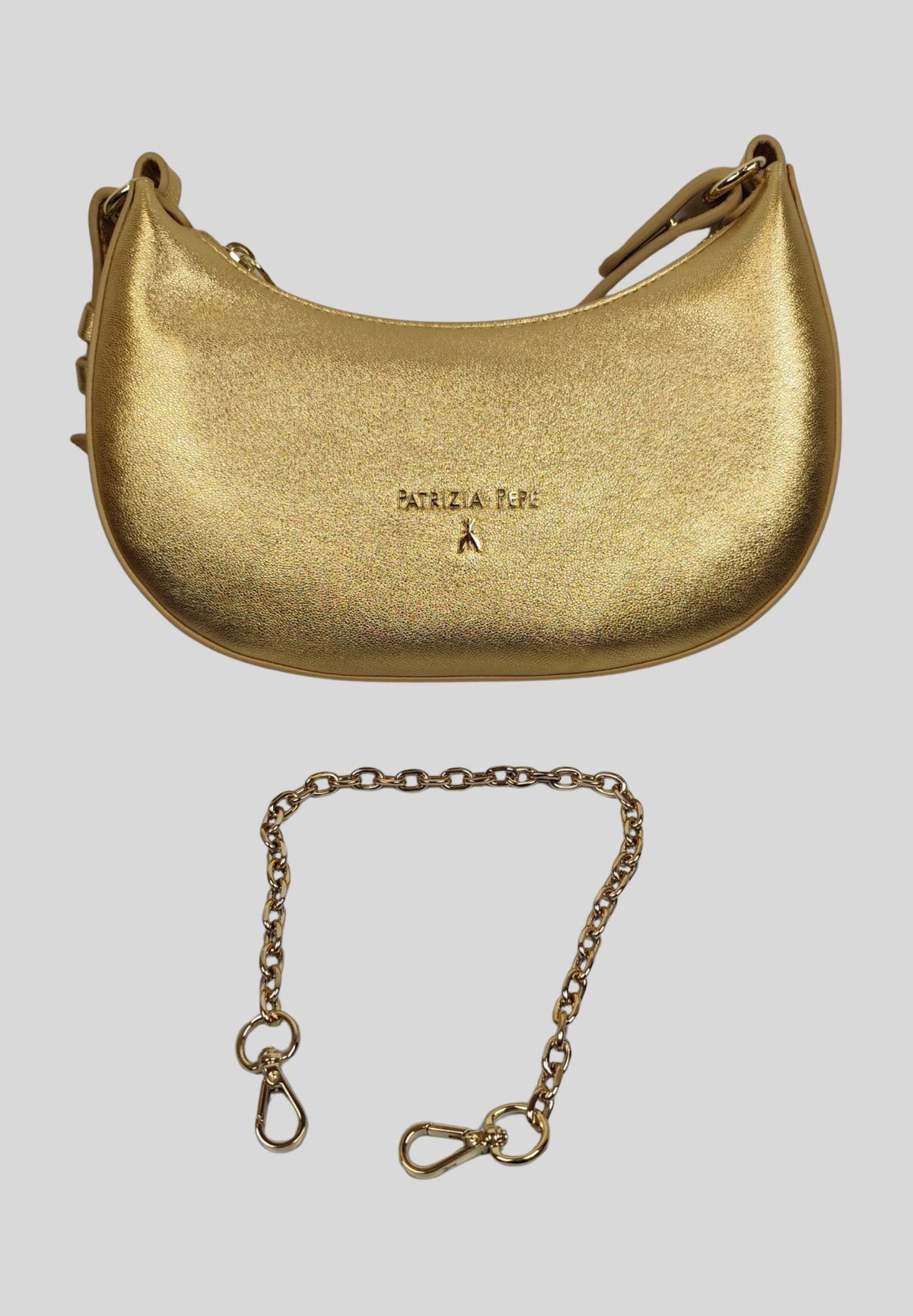 PATRIZIA PEPE Women's Solar Gold Bag