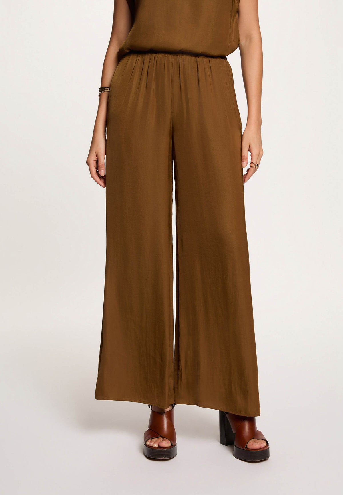 MORGAN DE TOI Women's CAMEL Trousers