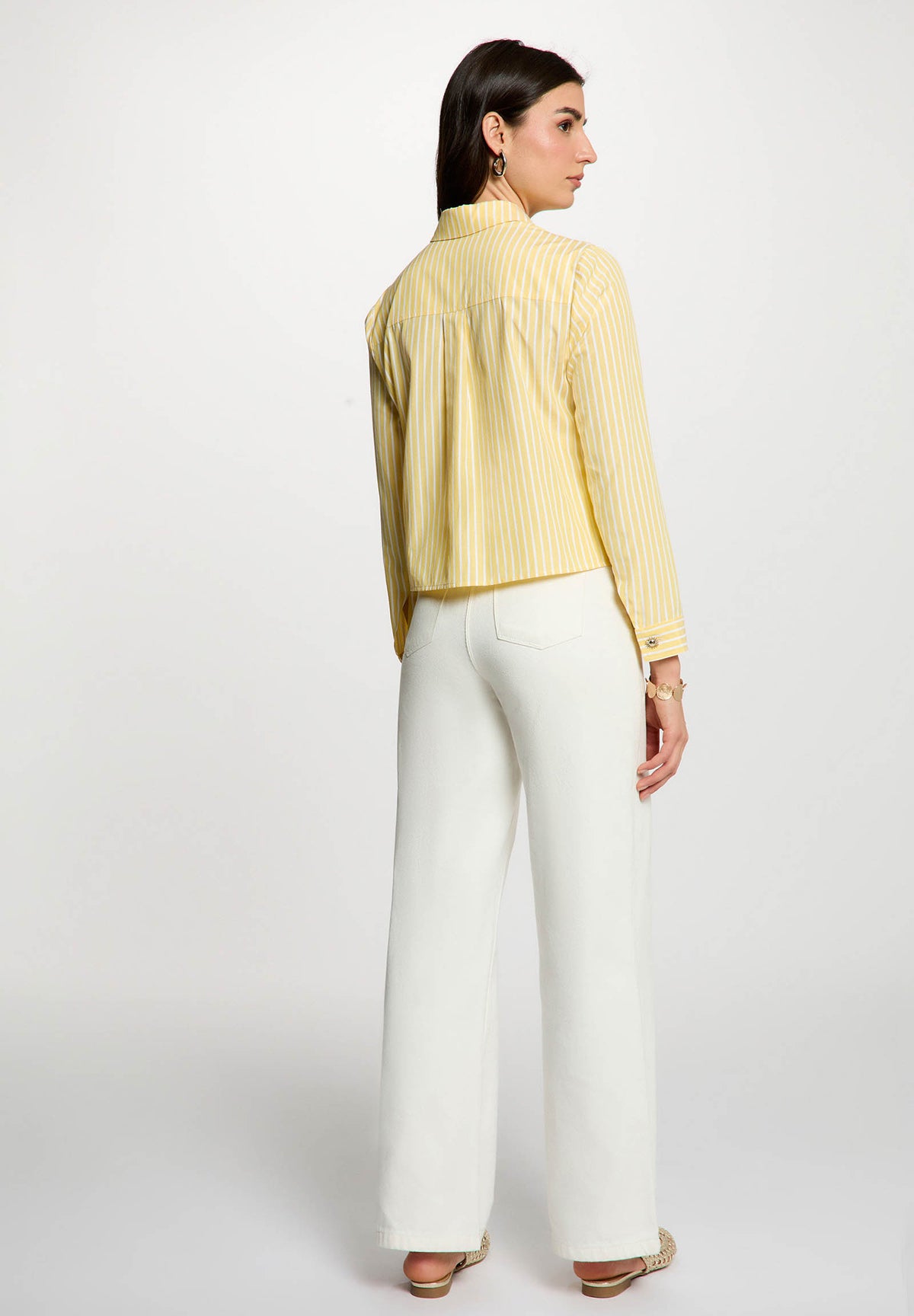 MORGAN DE TOI Women's Shirt LIGHT YELLOW