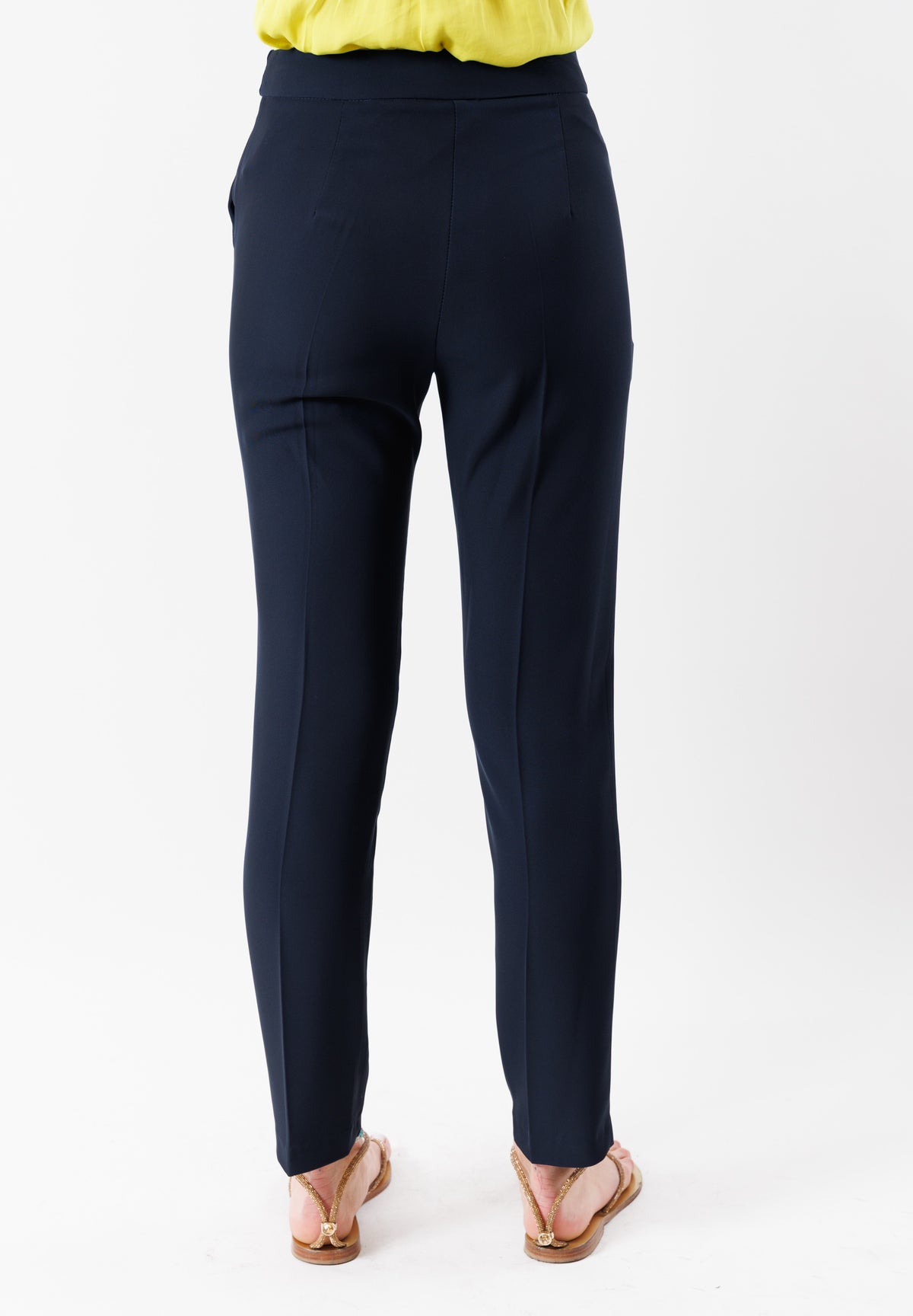 PE24196BLU - Trousers - MESANGE