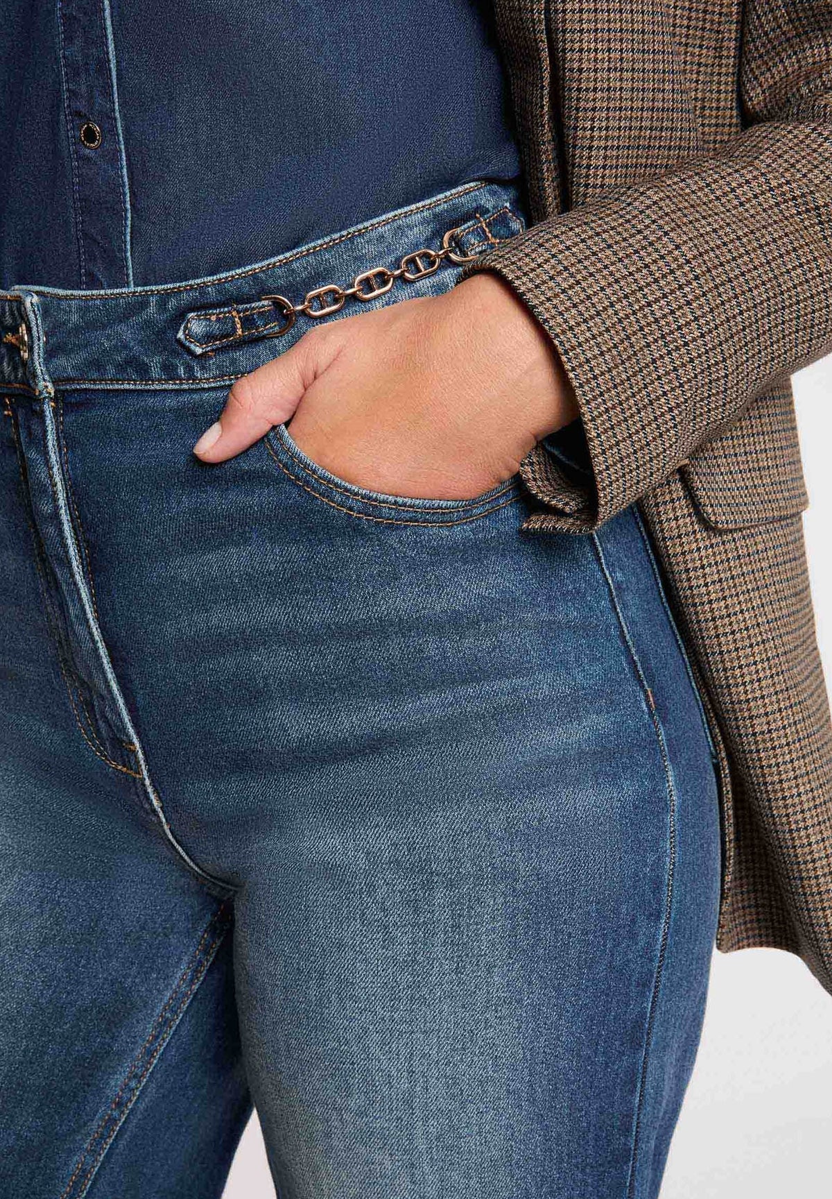Jeans a gamba ampia PIZET ( TAGLIE FRANCESI )