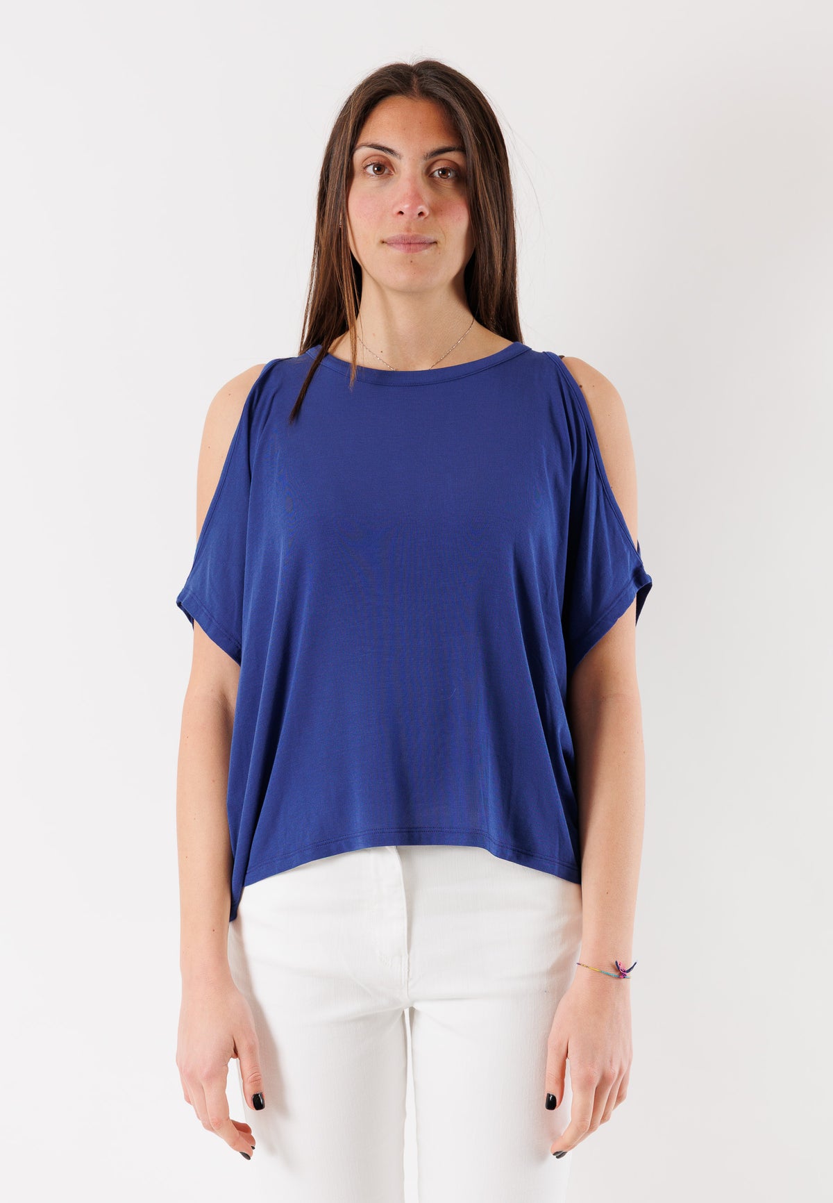 KONTATTO Women's SAPPHIRE BLUE Blouse