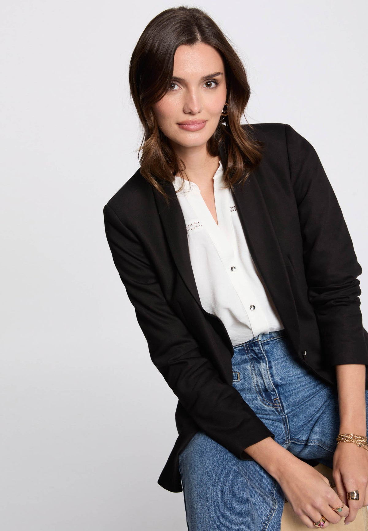 MORGAN DE TOI Women's Jacket BLACK