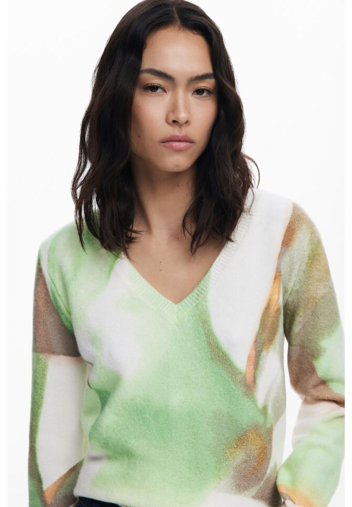 DESIGUAL Women's Green Shirt