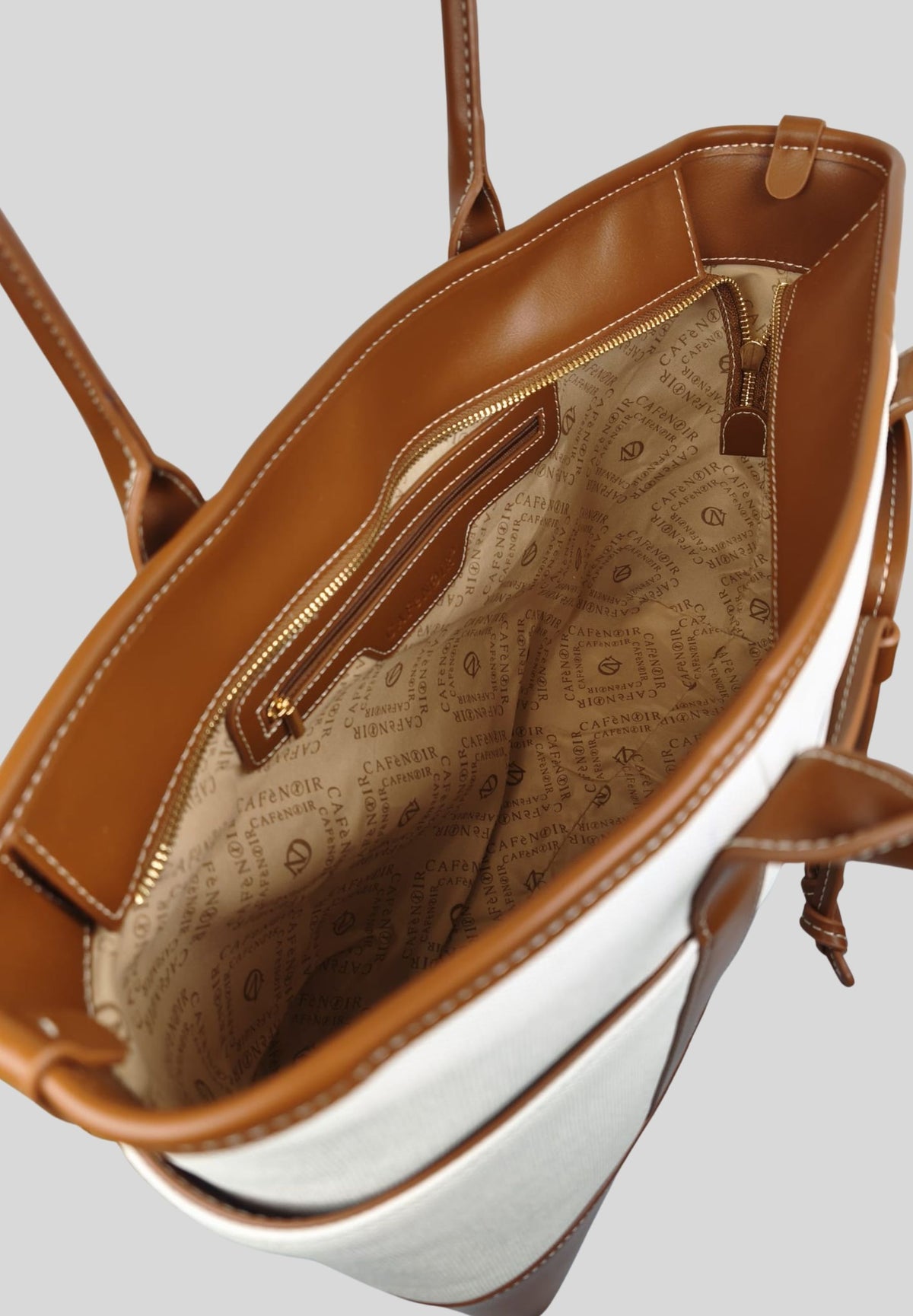 C3MB1005NATURAL-LEATHER - Bag - CAFE NOIR