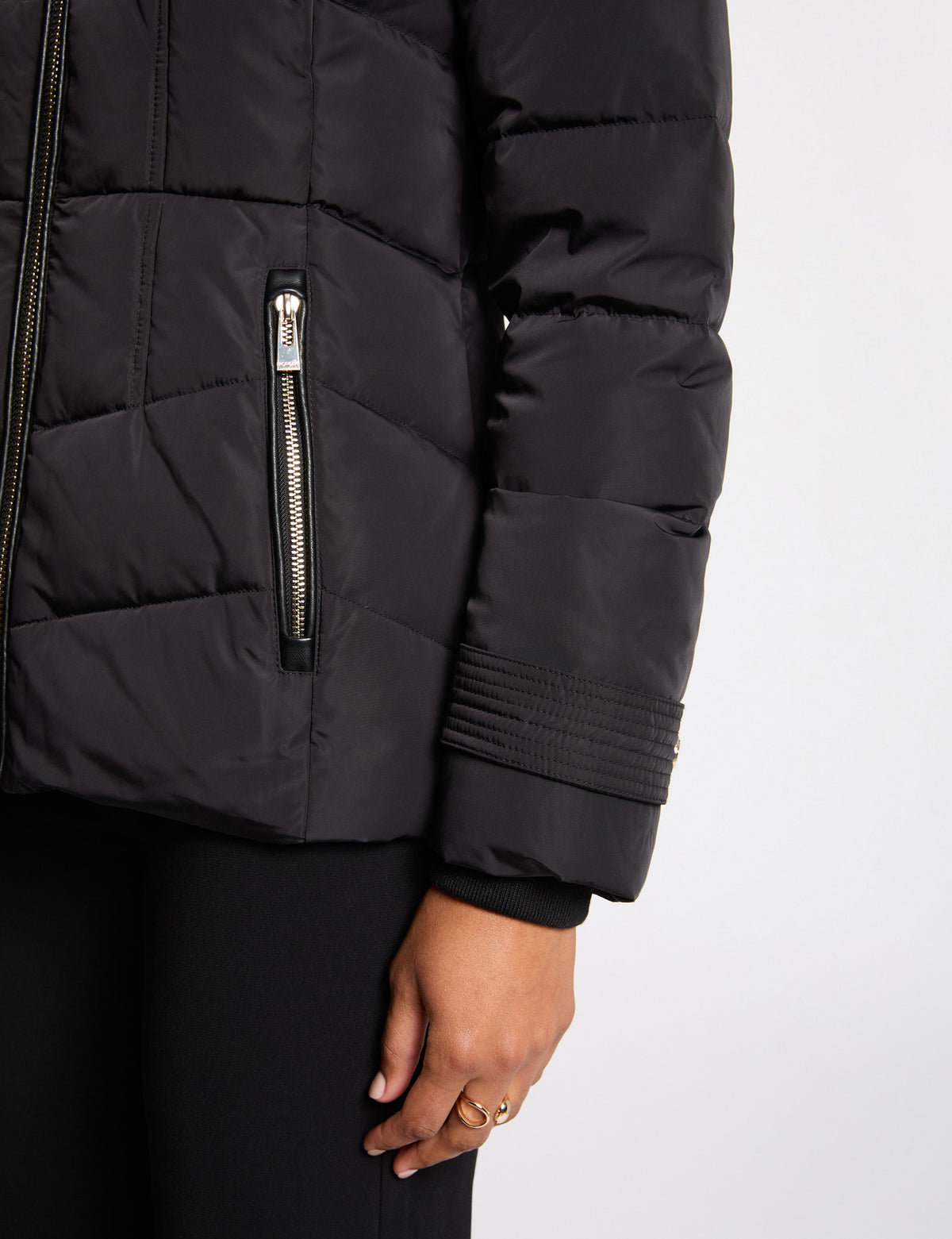 MORGAN DE TOI Women's Down Jacket BLACK