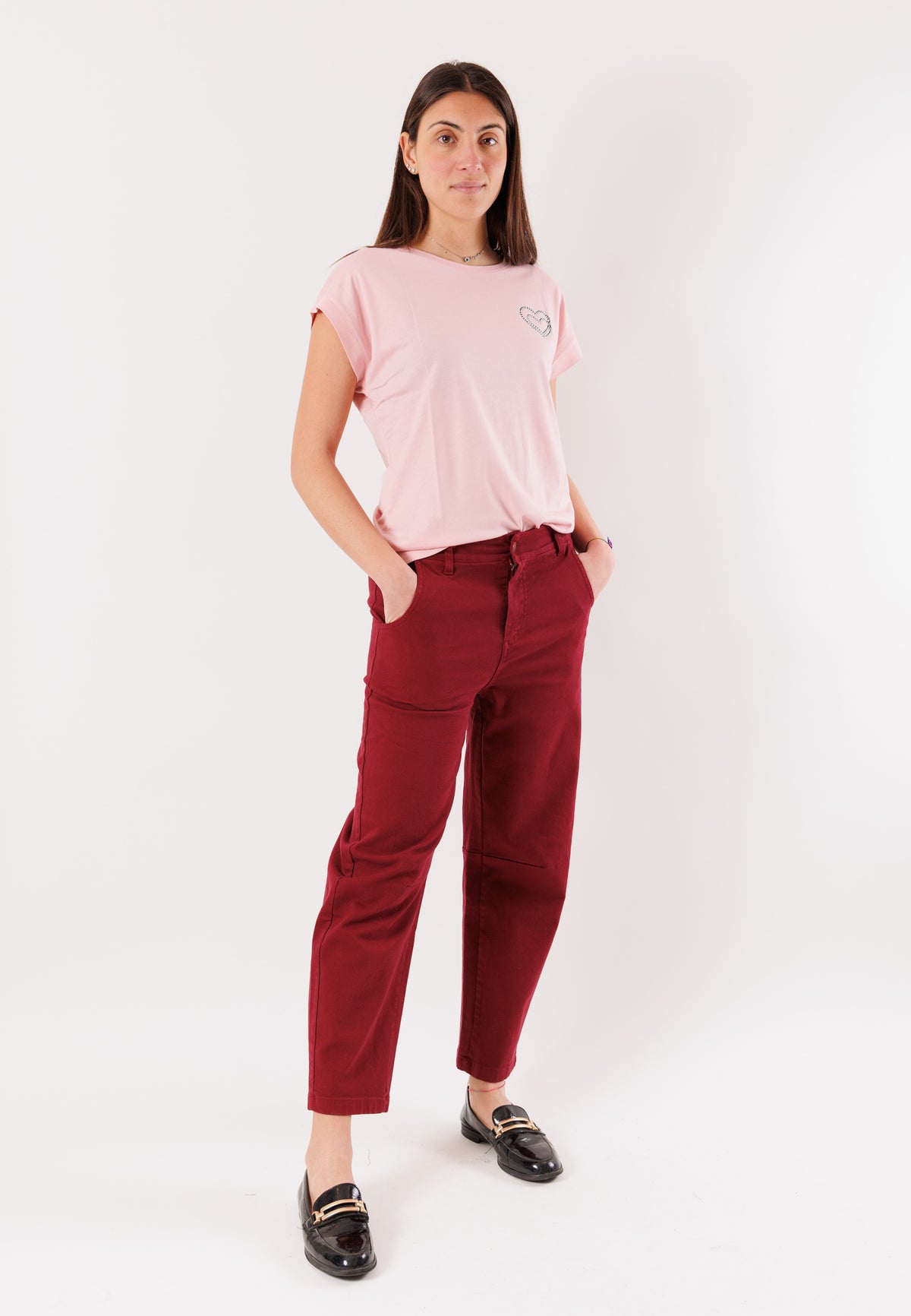 pantalone vita bassa FW200C