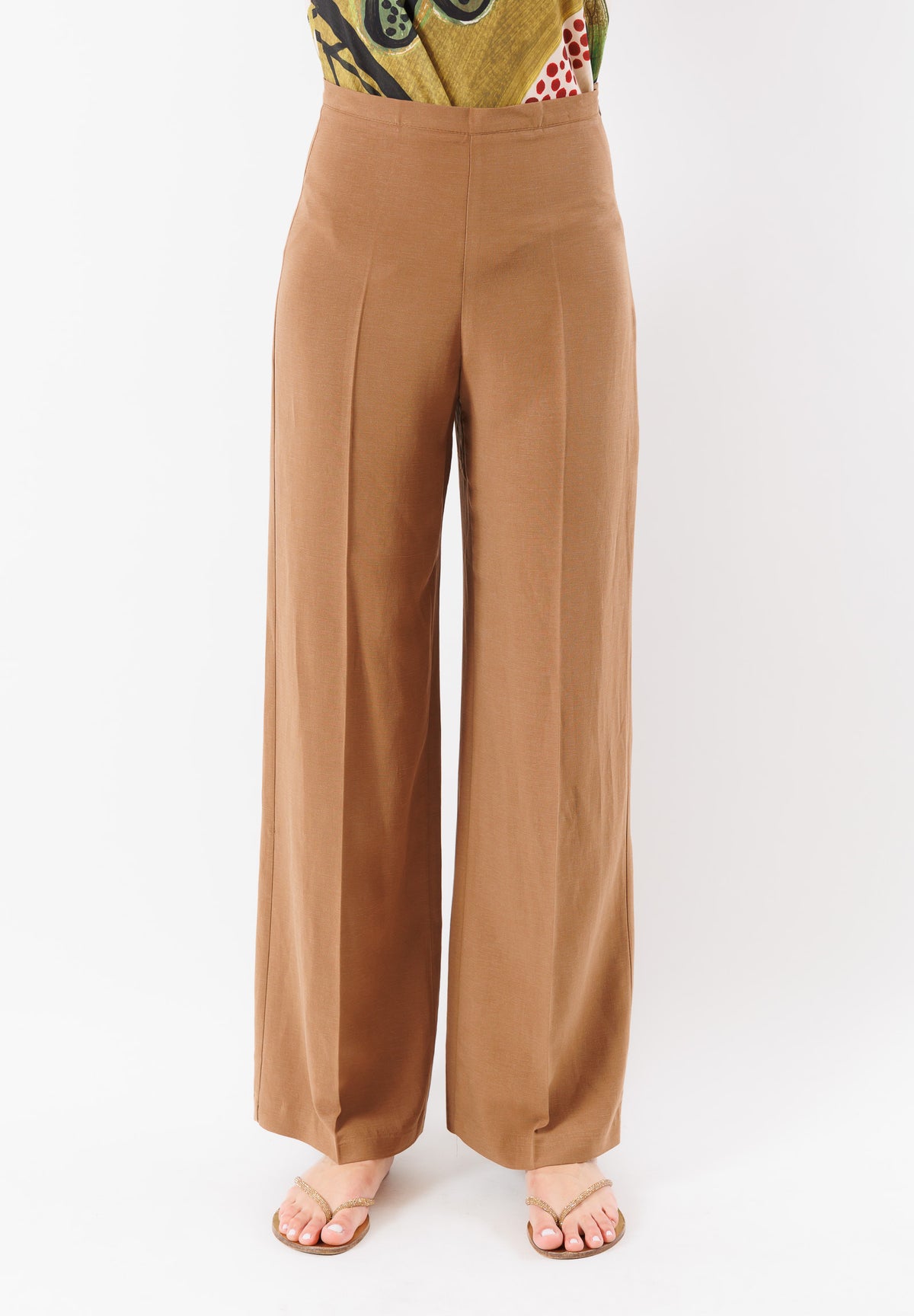 PE24281TOBACCO - Trousers - MESANGE
