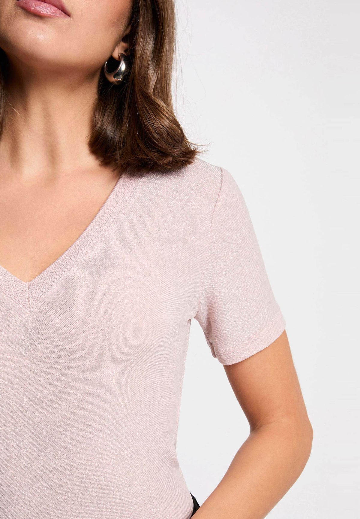 MORGAN DE TOI Women's T-shirt LIGHT PINK