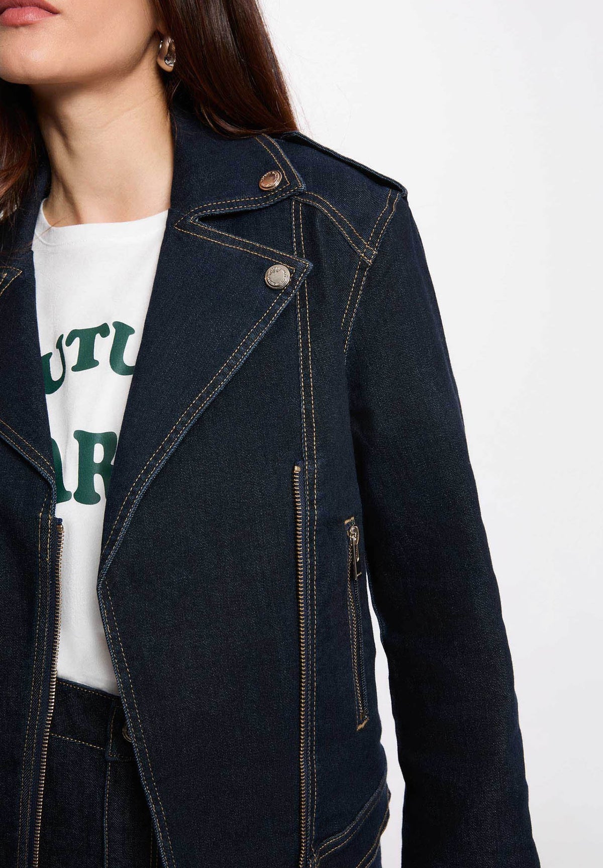 MORGAN DE TOI Women's Jacket BLUE