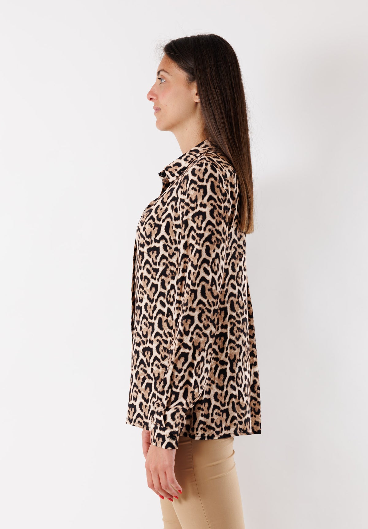 PE24059LEOPARD - Shirt - MESANGE