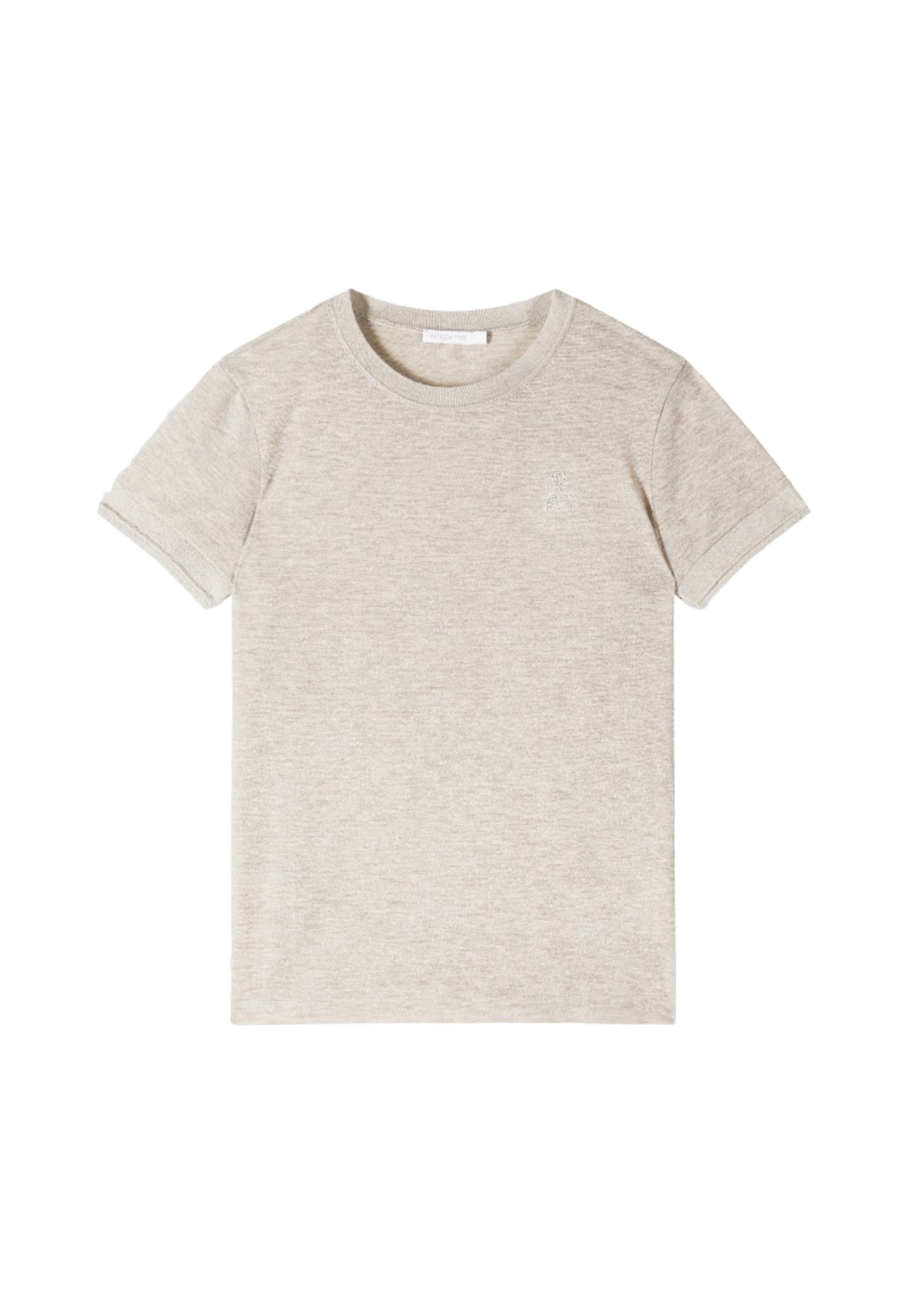 PATRIZIA PEPE Women's beige lurex fly sweater