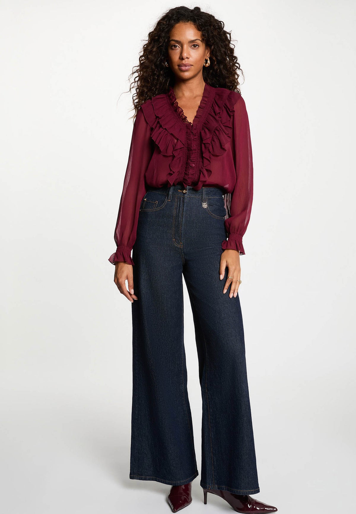 Camicia incrociata Morgan De Toi CATHY