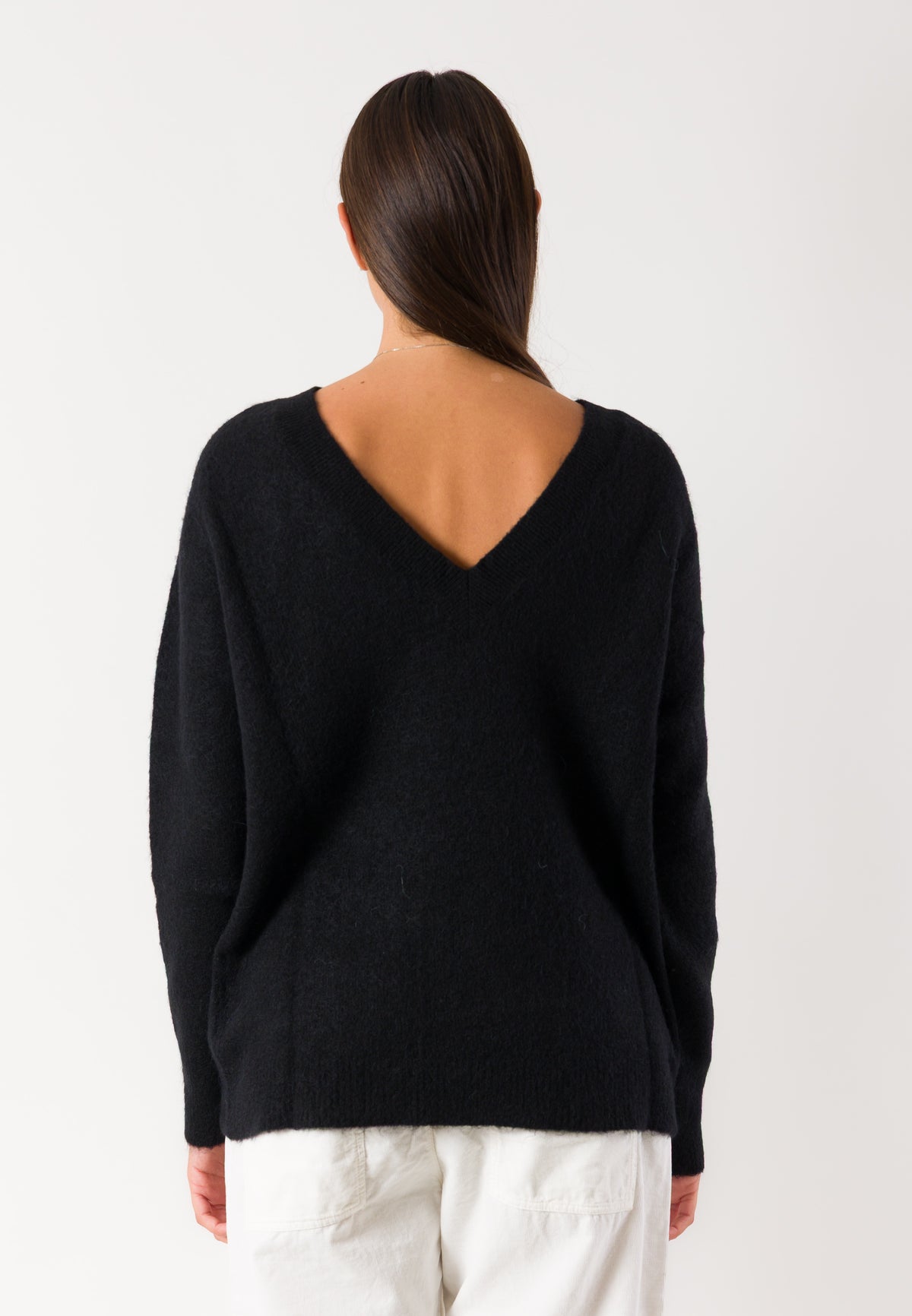 Maglia morbida scollo a V D52724