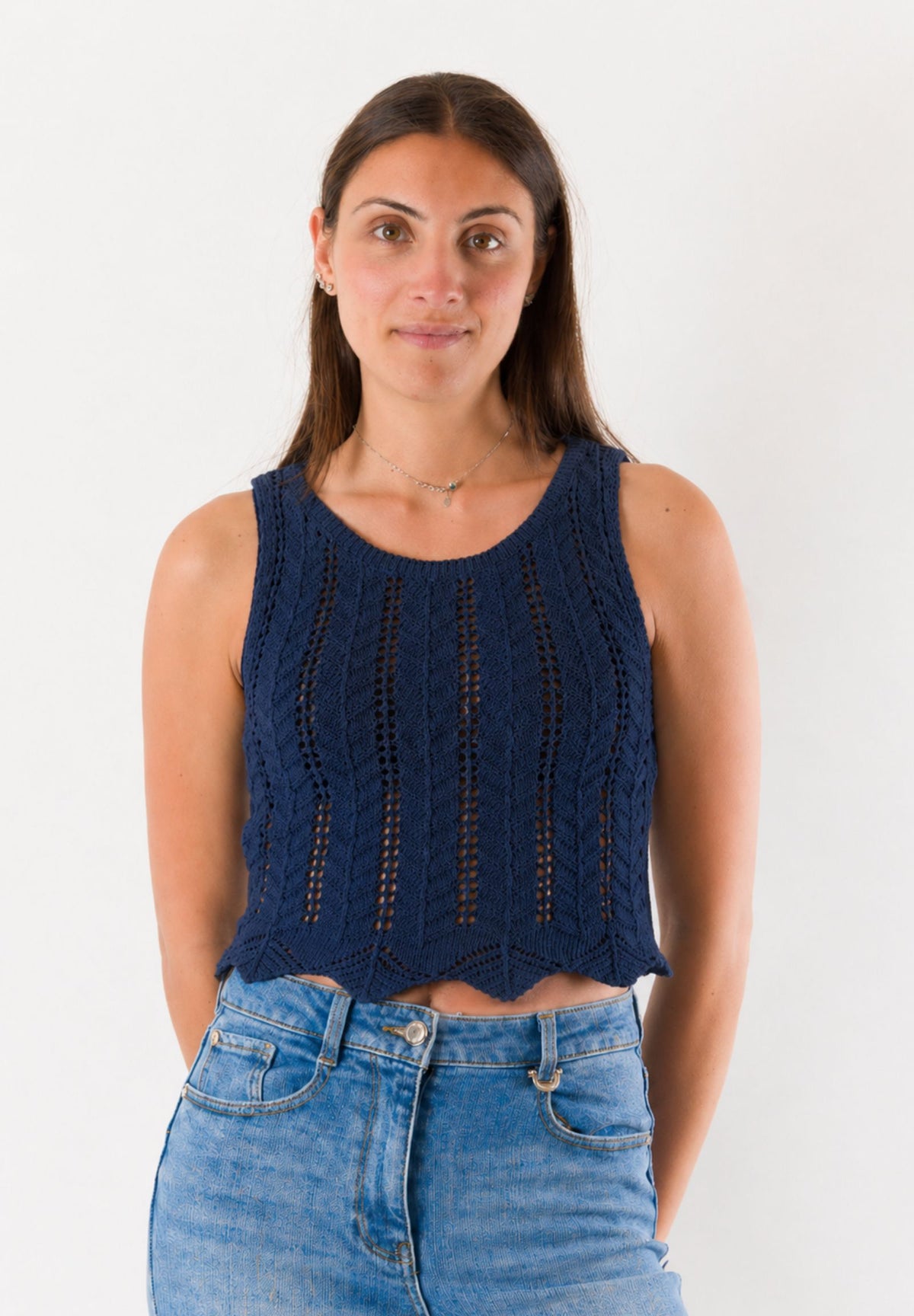 top con ricami 22262