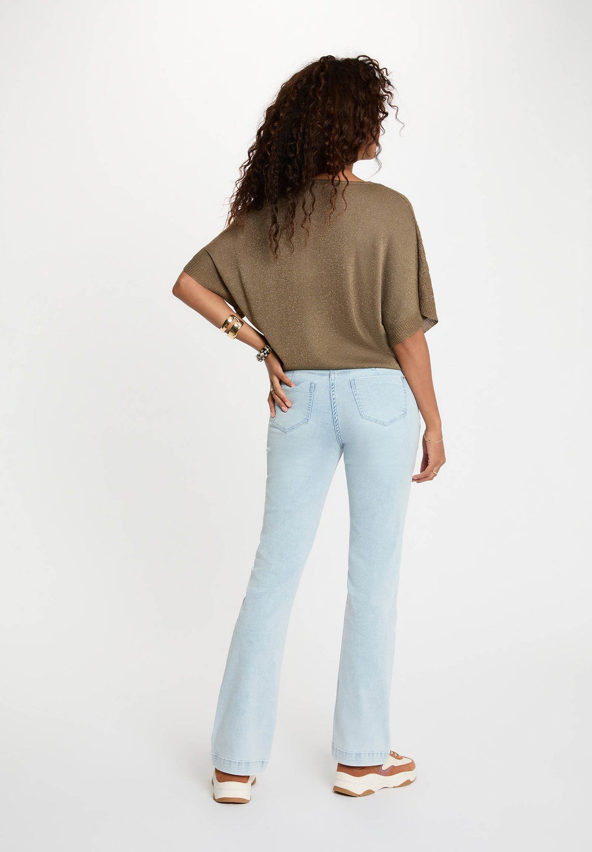 MORGAN DE TOI Women's Sweater KHAKI GREEN