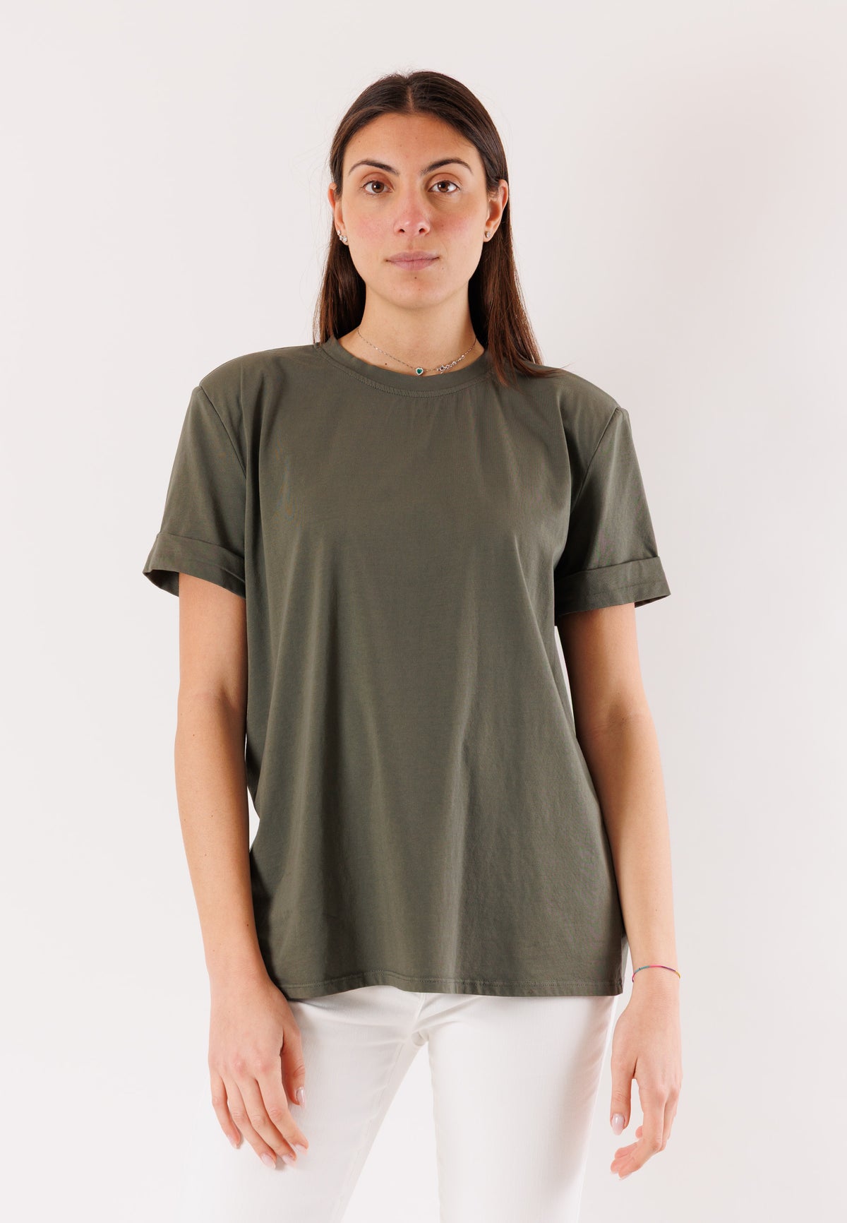 t-shirt con spalline NH409C
