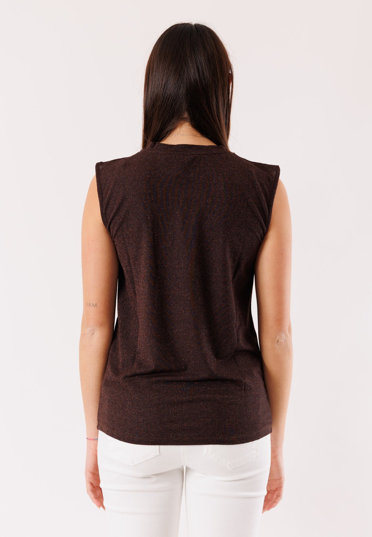 KONTATTO Women's Dark Brown Top