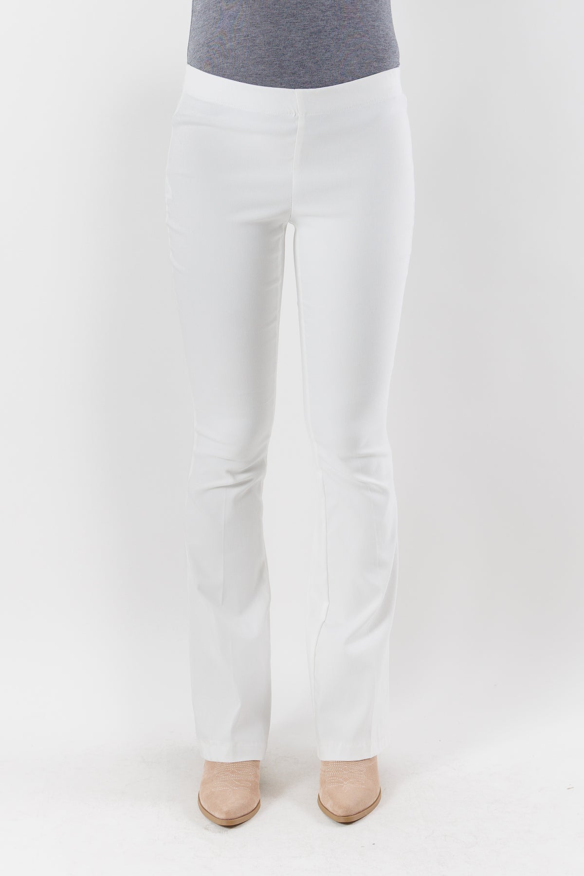 Pantaloni donna flare elasticizzati AI26647