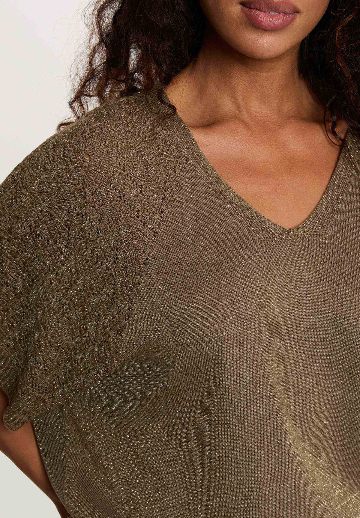 Maglia MORGAN DE TOI Donna VERT KAKI