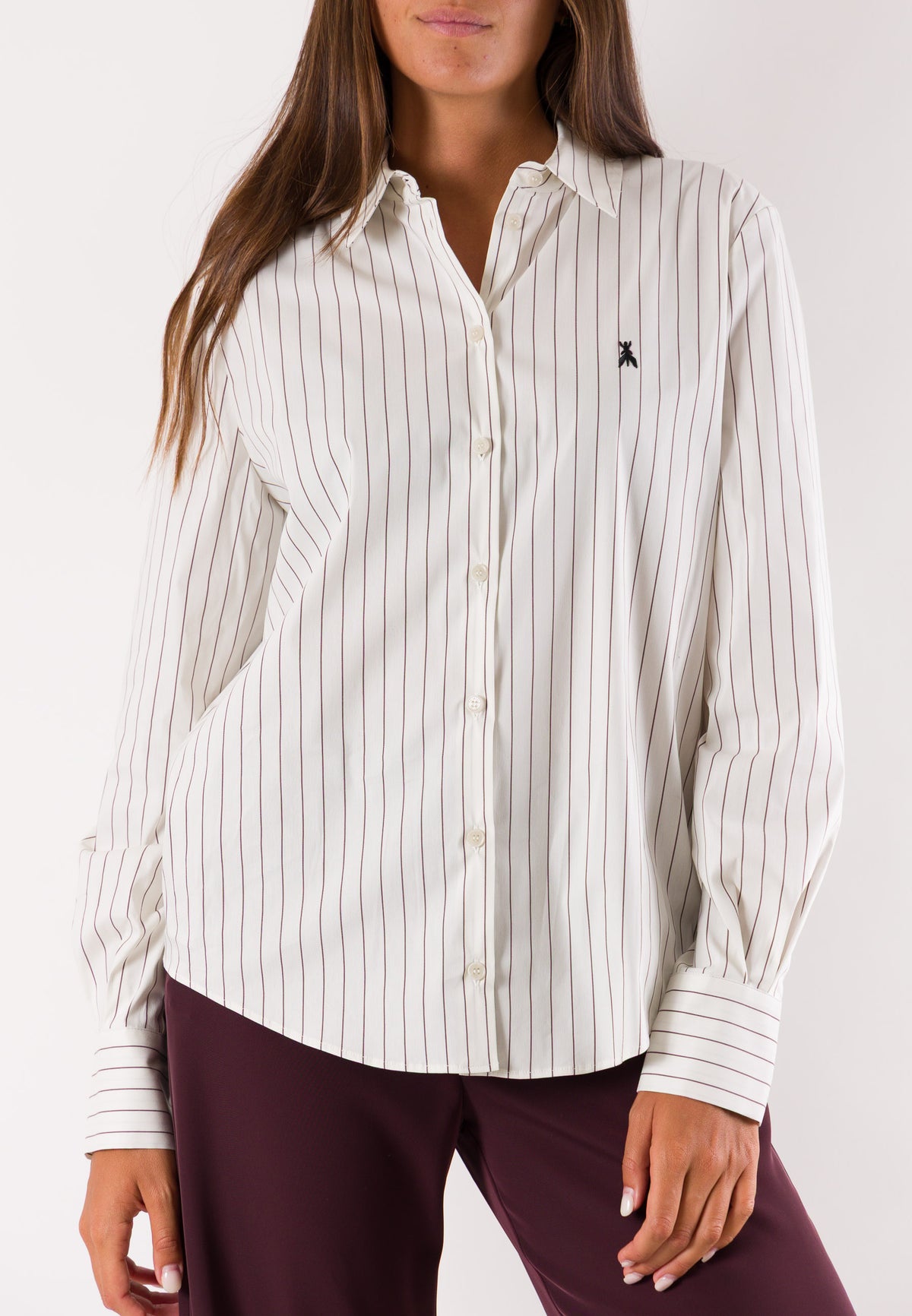 Camicia righe Patrizia Pepe 8C0339C0254