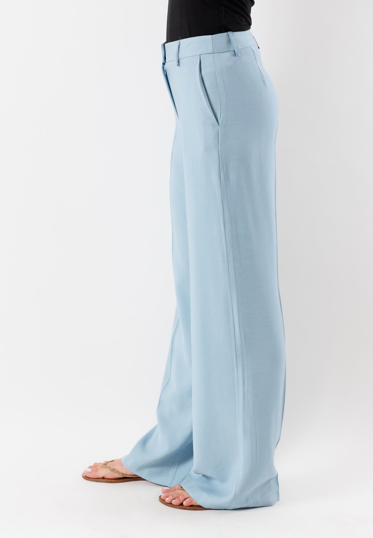 PE24077POWDER - Trousers - MESANGE