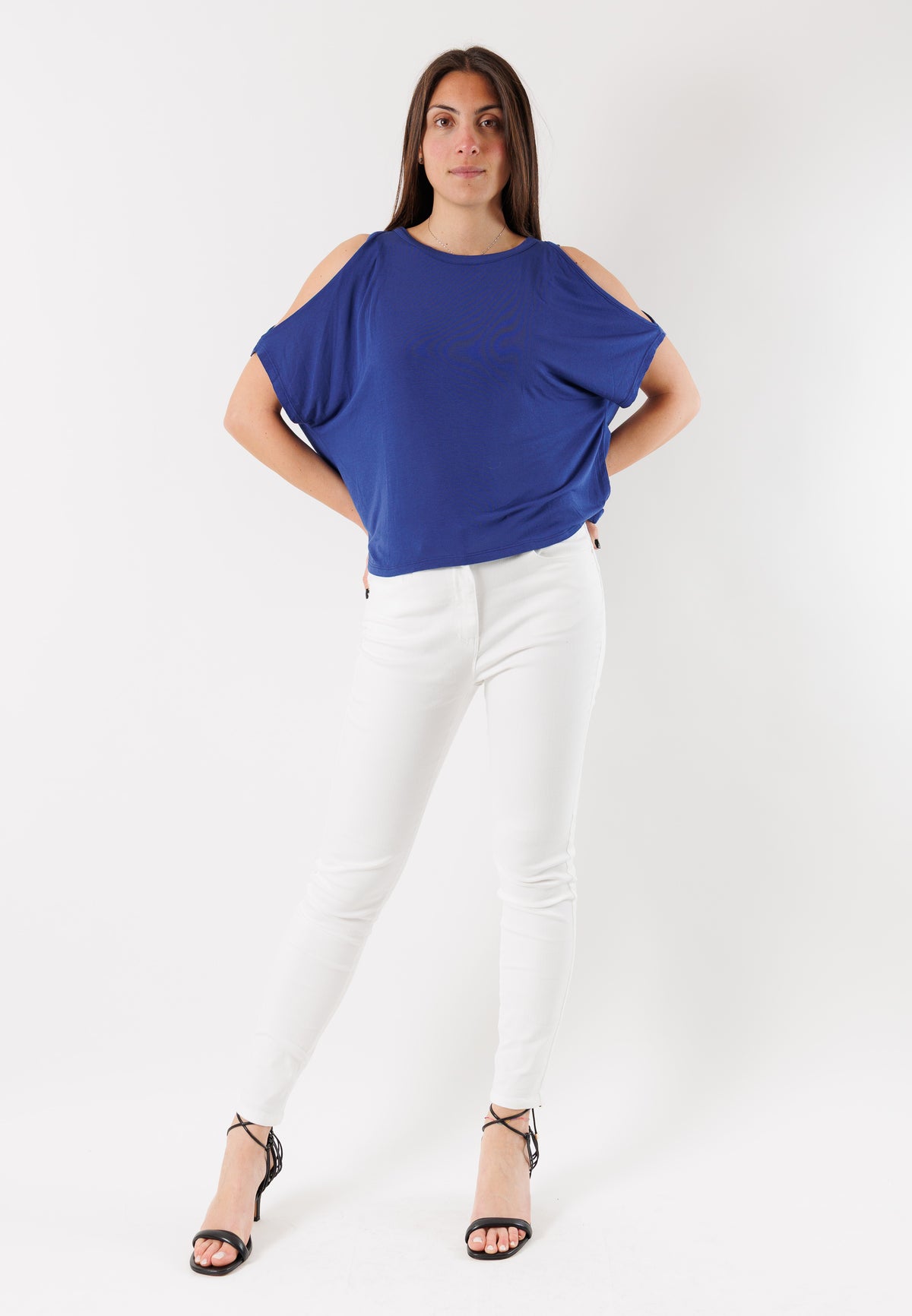 KONTATTO Women's SAPPHIRE BLUE Blouse