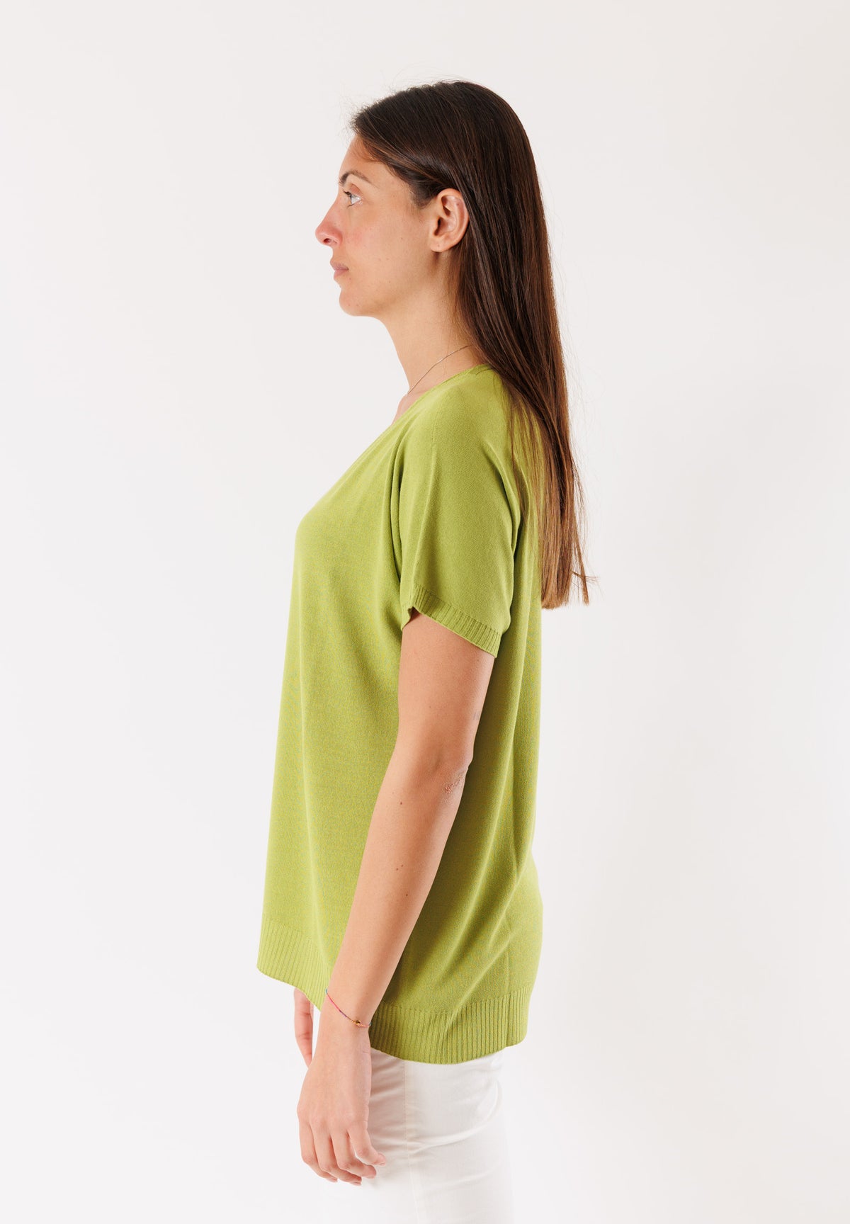 KONTATTO Women's Sweater LAWN-GREEN