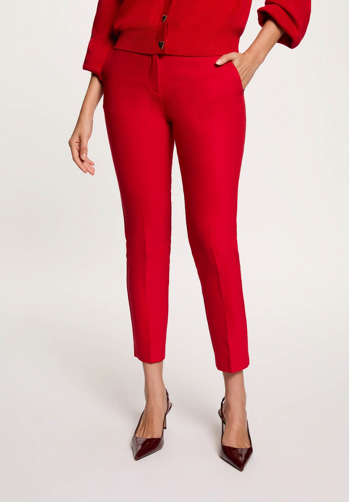 Pantaloni dalla linea slim PLIME.F ( TAGLIE FRANCESI )