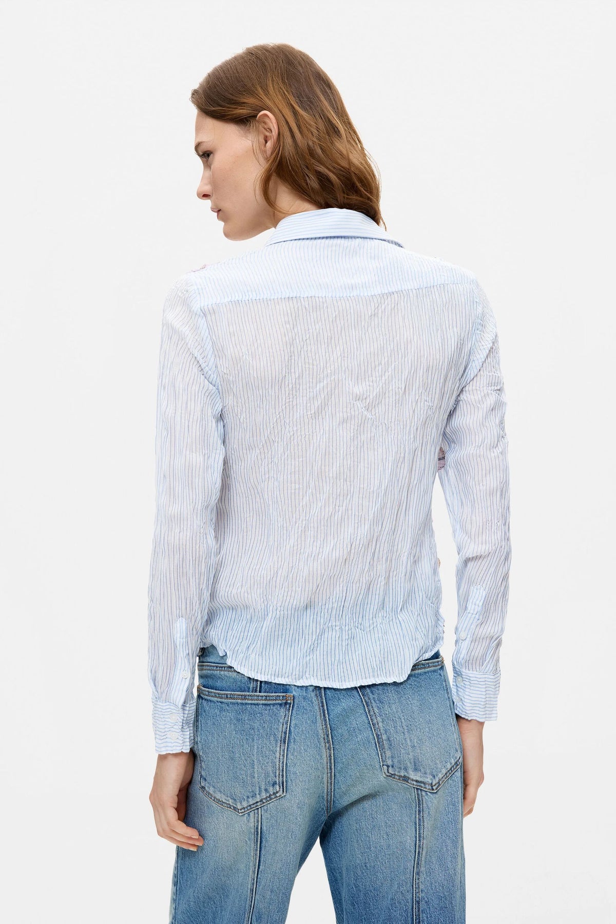 Camicia stampata a maniche lunghe 26WWCW135002