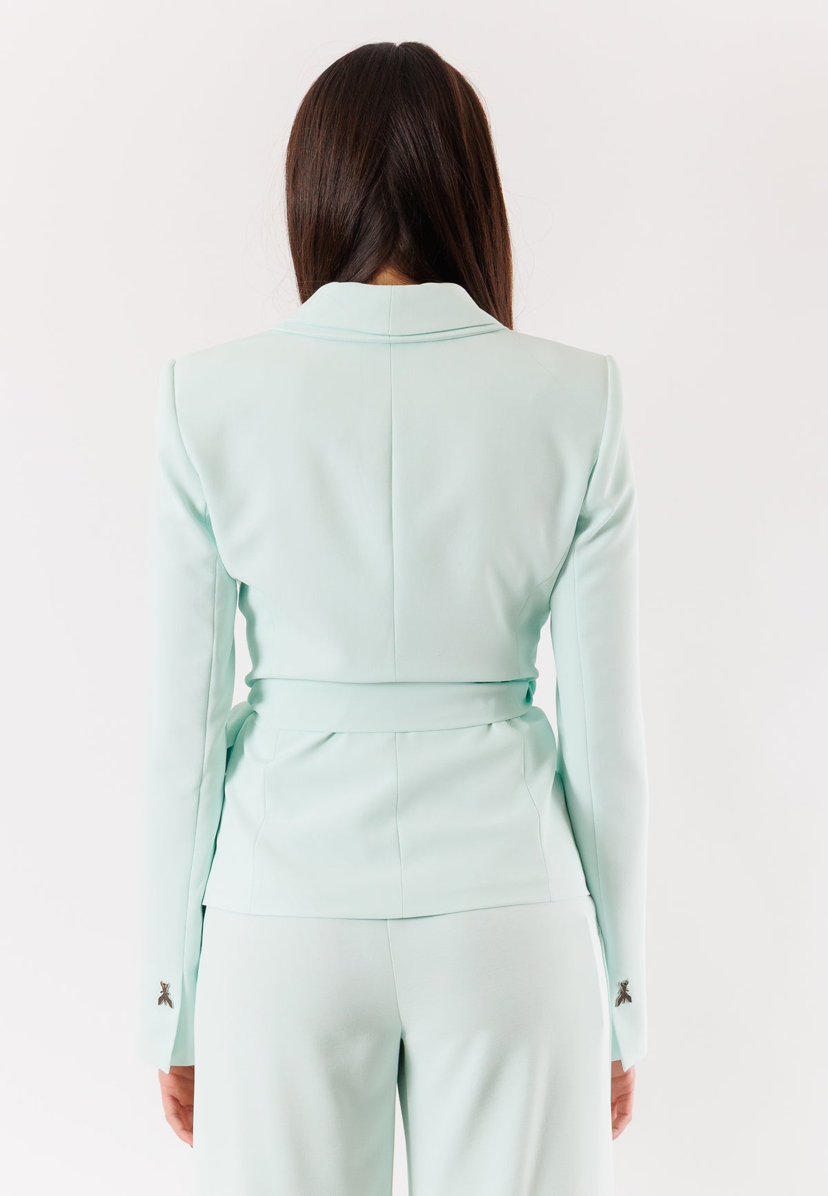 PATRIZIA PEPE Women's Light Aqua Jacket