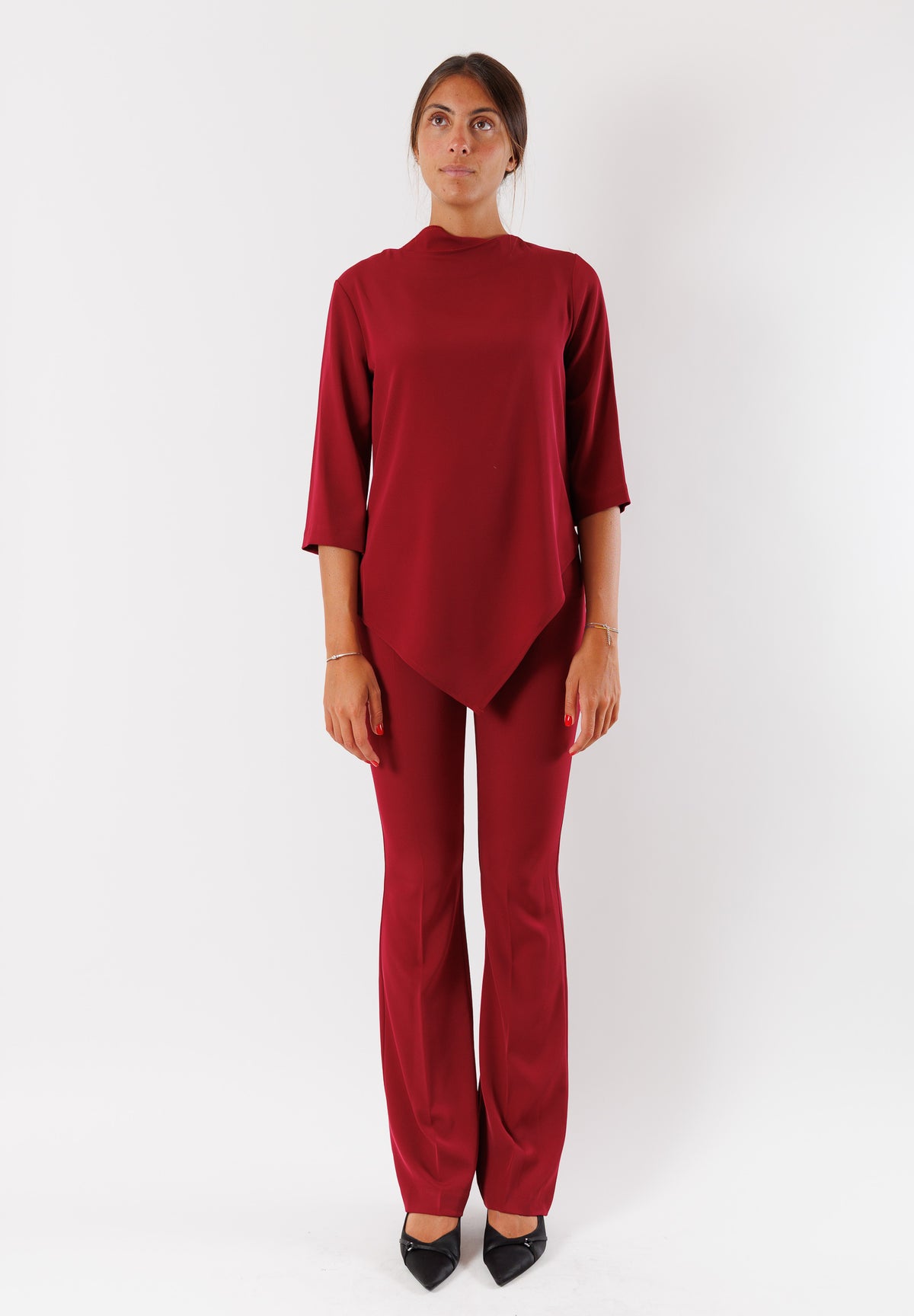 MESANGE Women's Sweater BURGUNDY