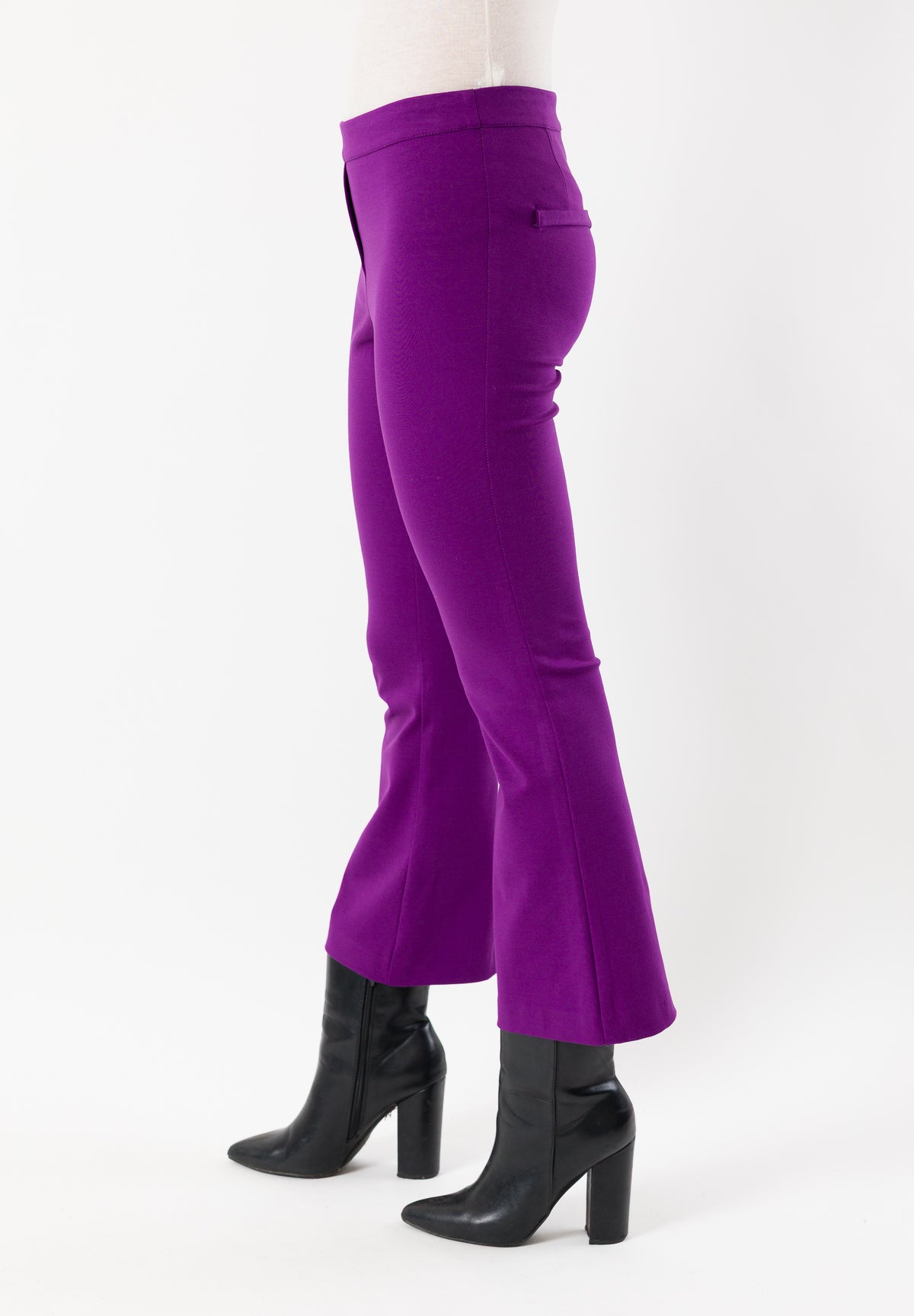 AI25688VIOLA - Trousers - MESANGE