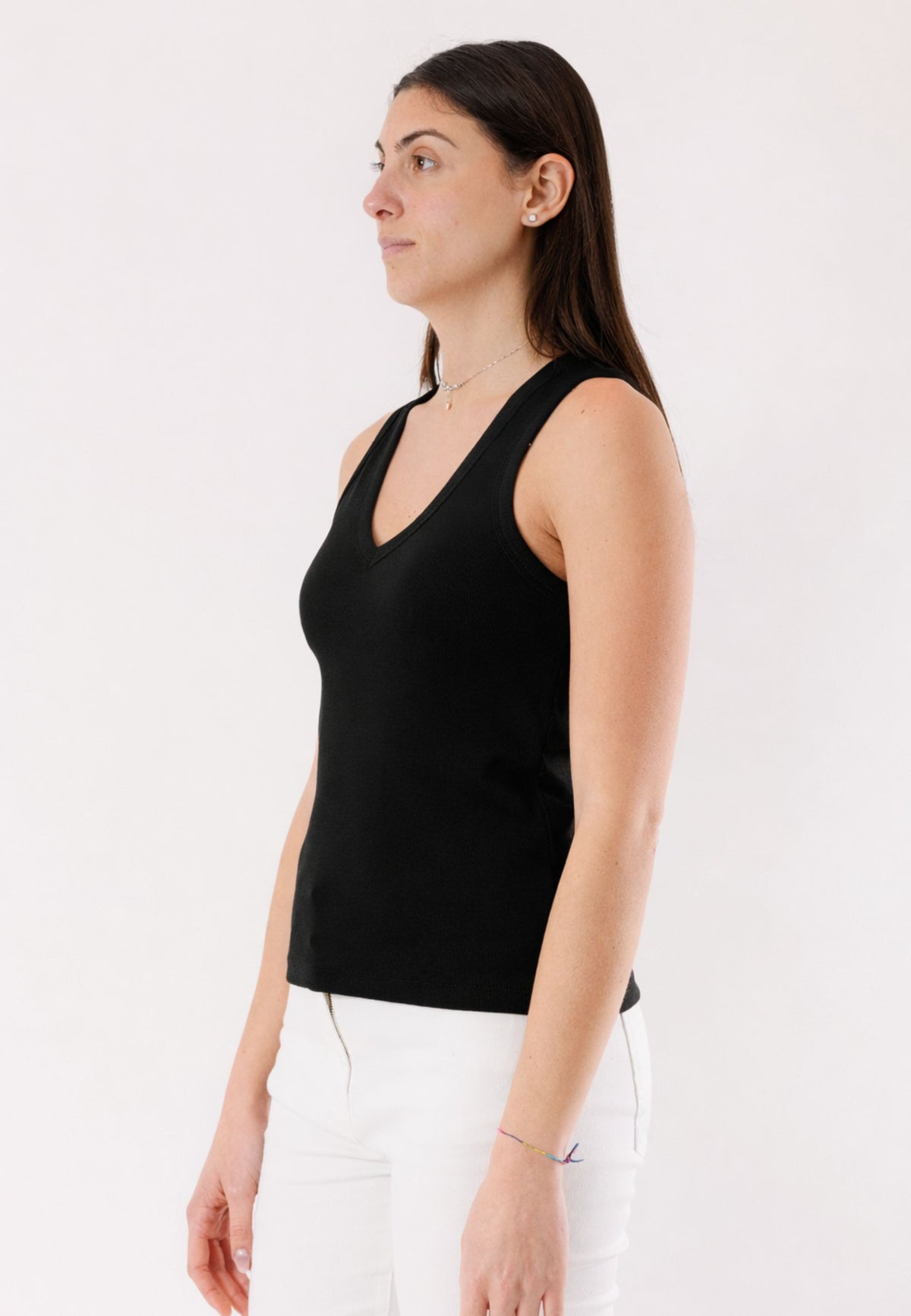 Top KONTATTO Donna Nero