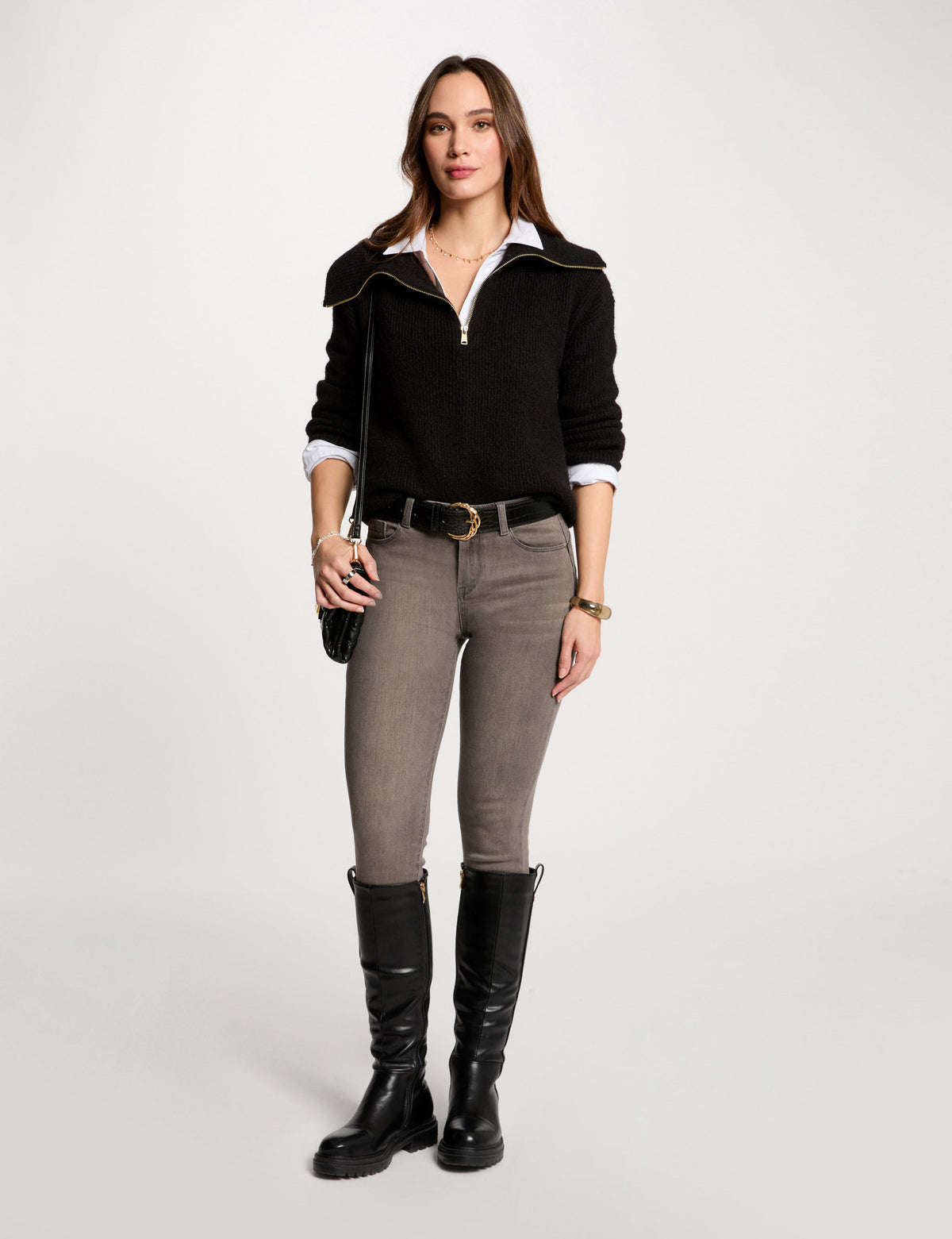 Jeans slim fit POM.P ( TAGLIE FRANCESI )
