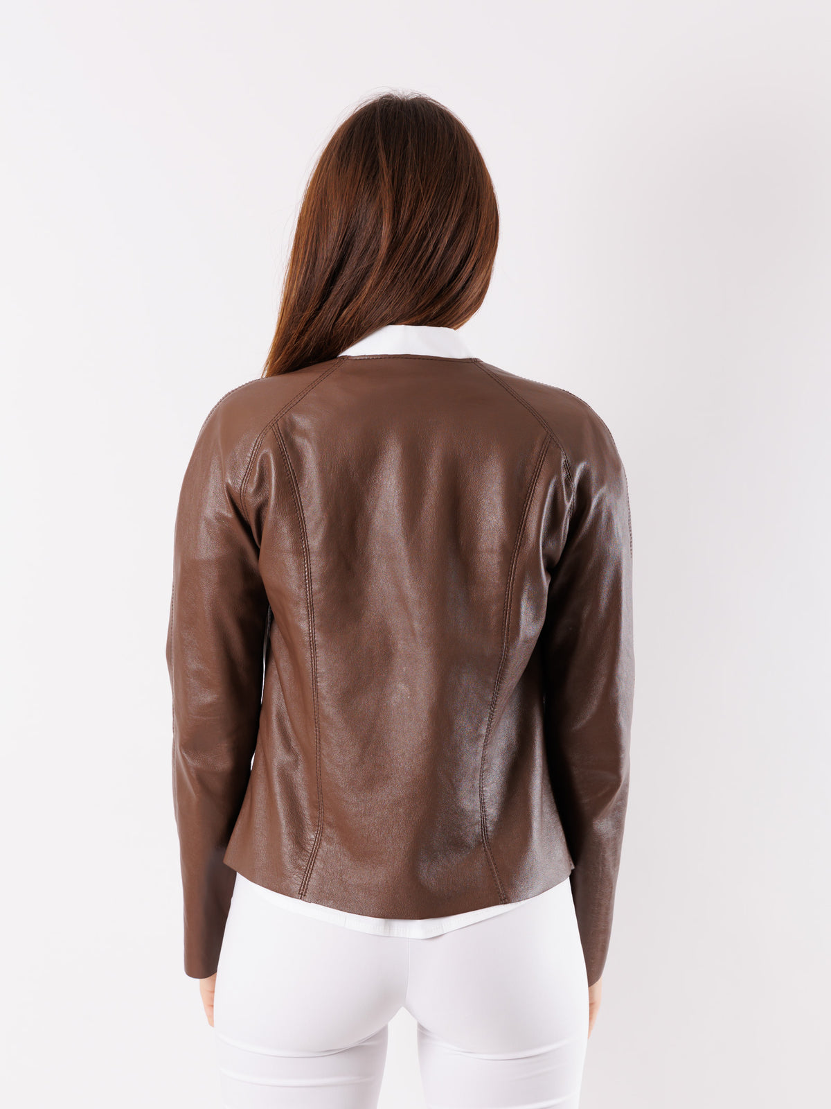 Giacca in Vera Pelle Sfoderata GB3318