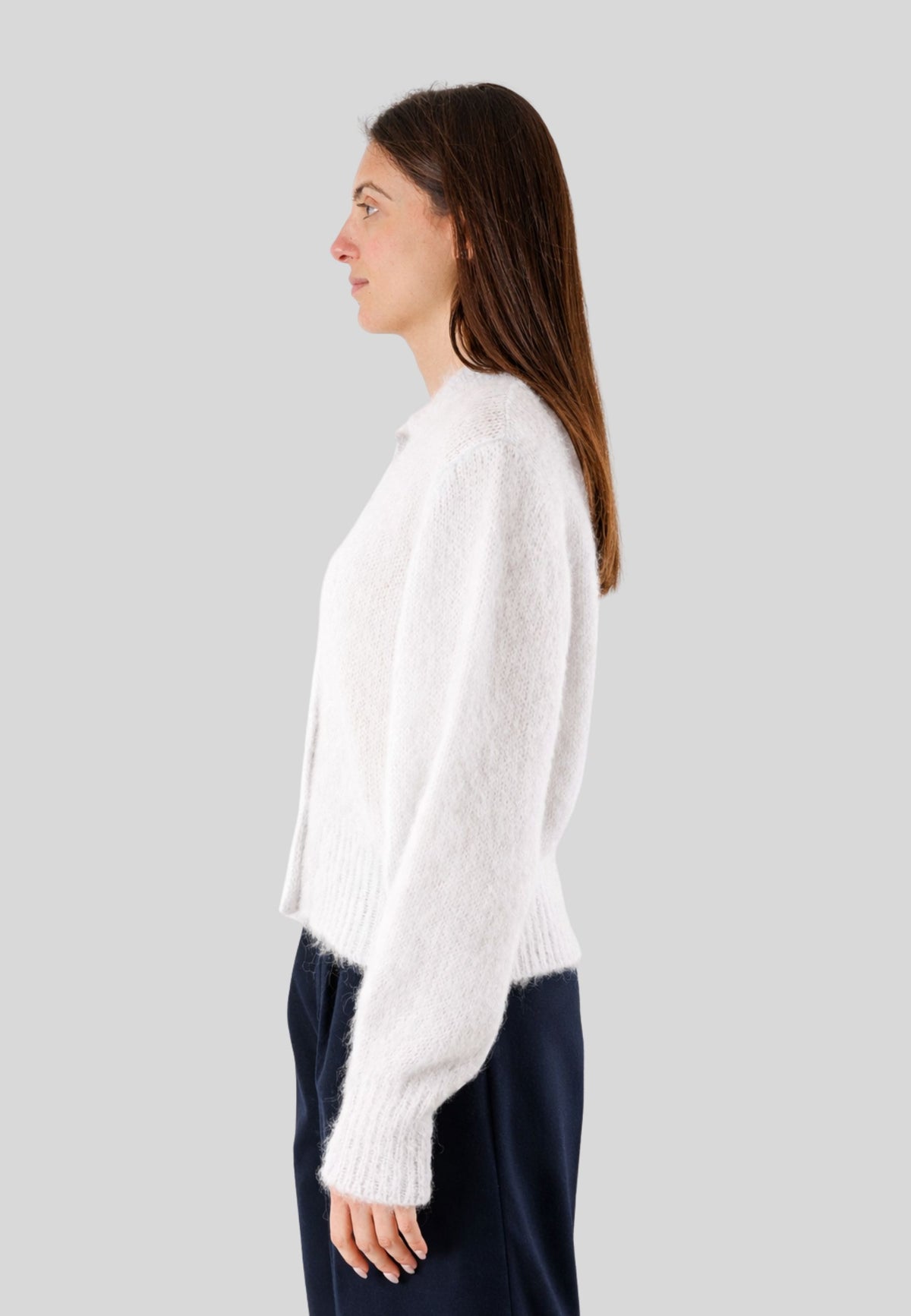 Cardigan morbido con bottoni 3M1117NI