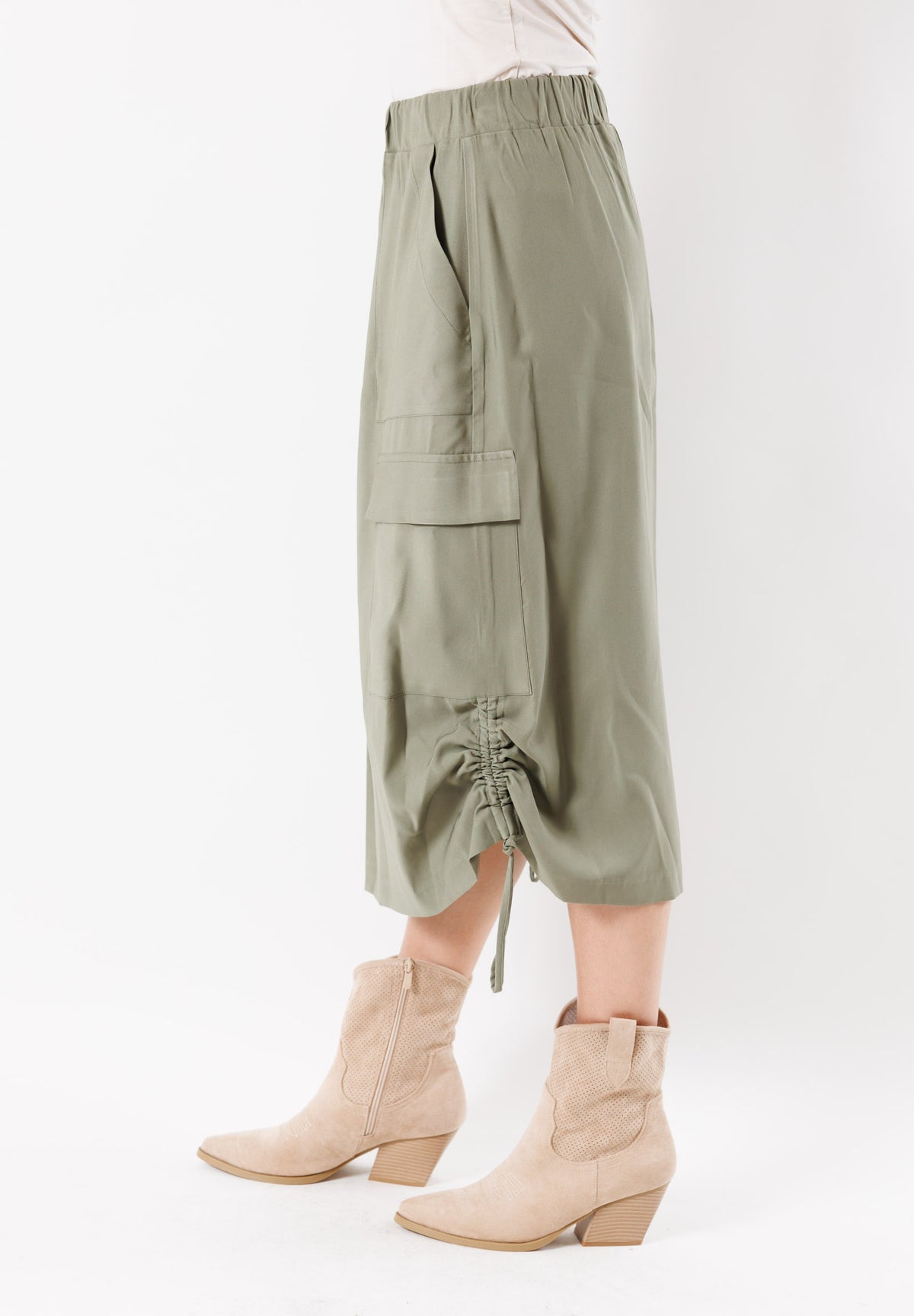 PE24242MILITARY - Skirt - MESANGE
