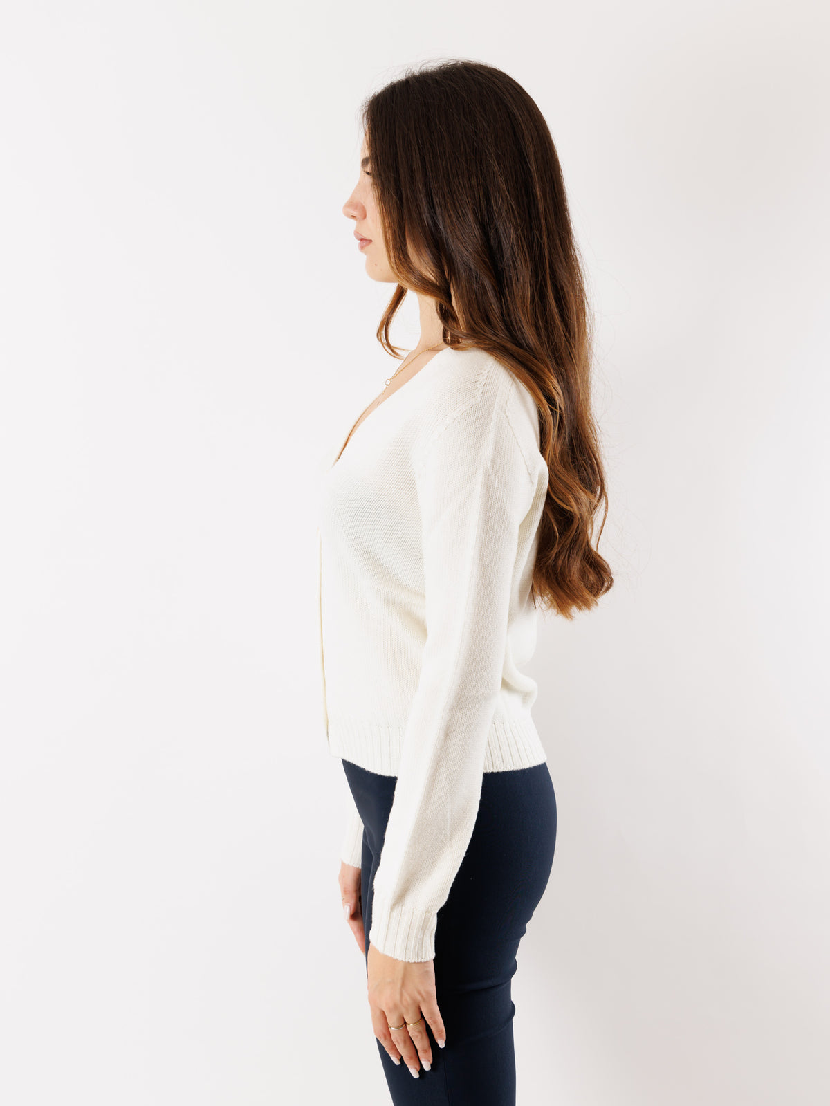 cardigan in lana merinos 273083
