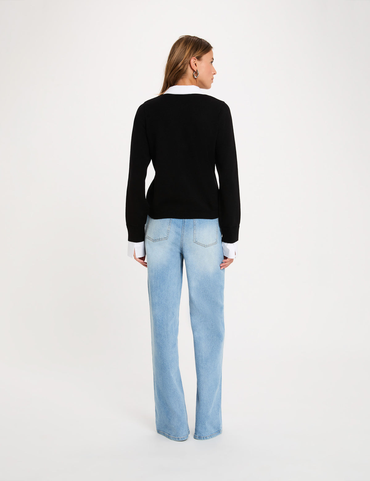 Cardigan con colletto Morgan De Toi MPIRES